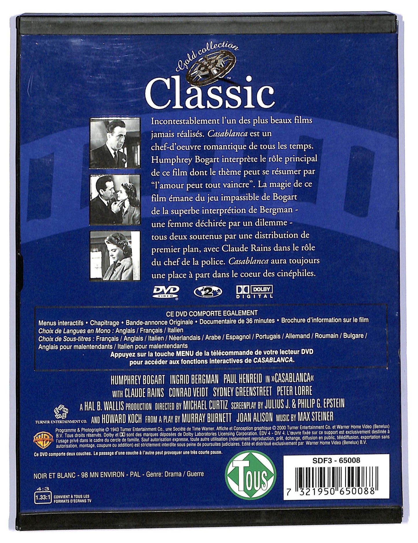EBOND Casablanca DVD D736838