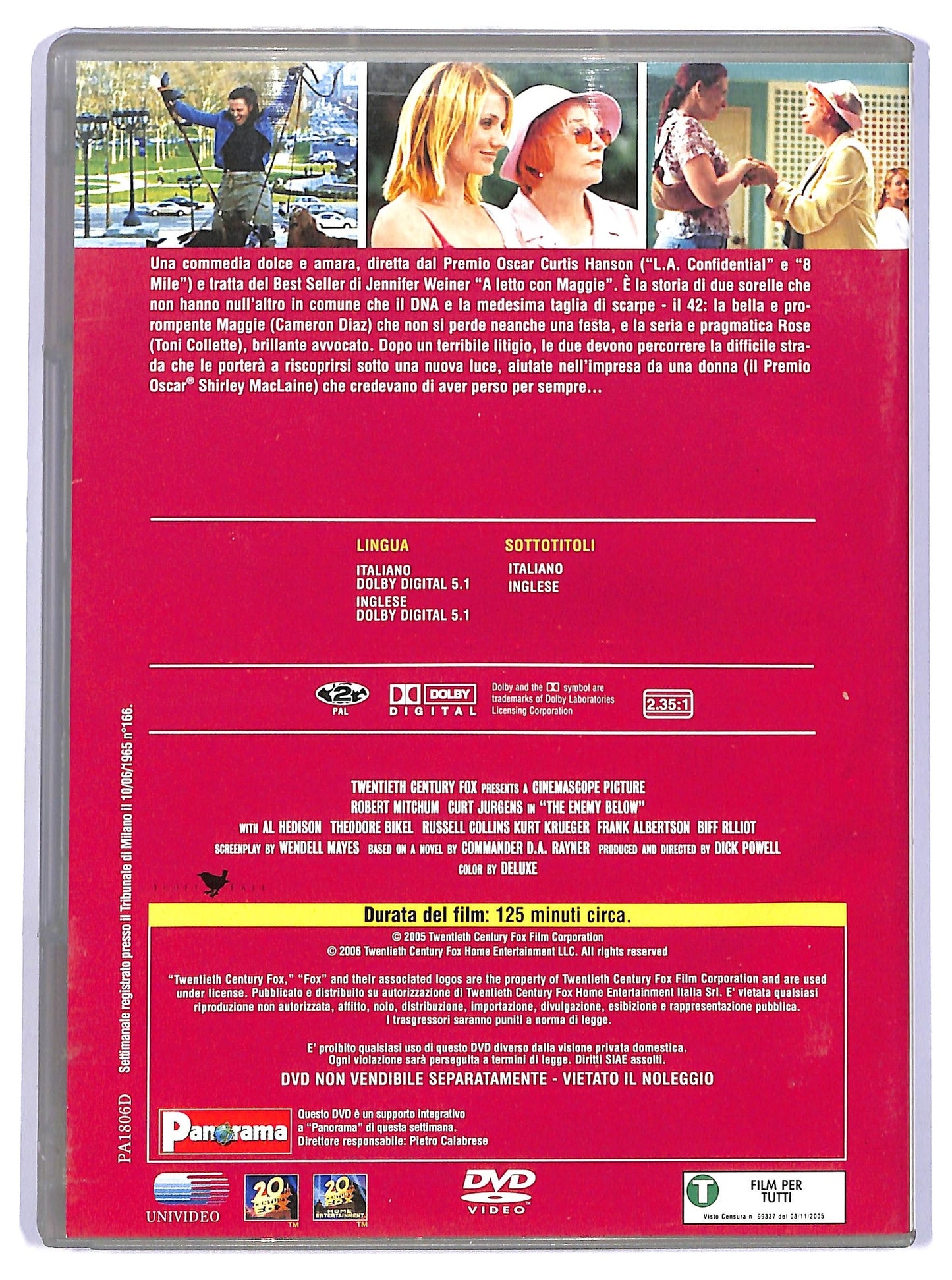 EBOND In Her Shoes   Se fossi lei EDITORIALE DVD D736852