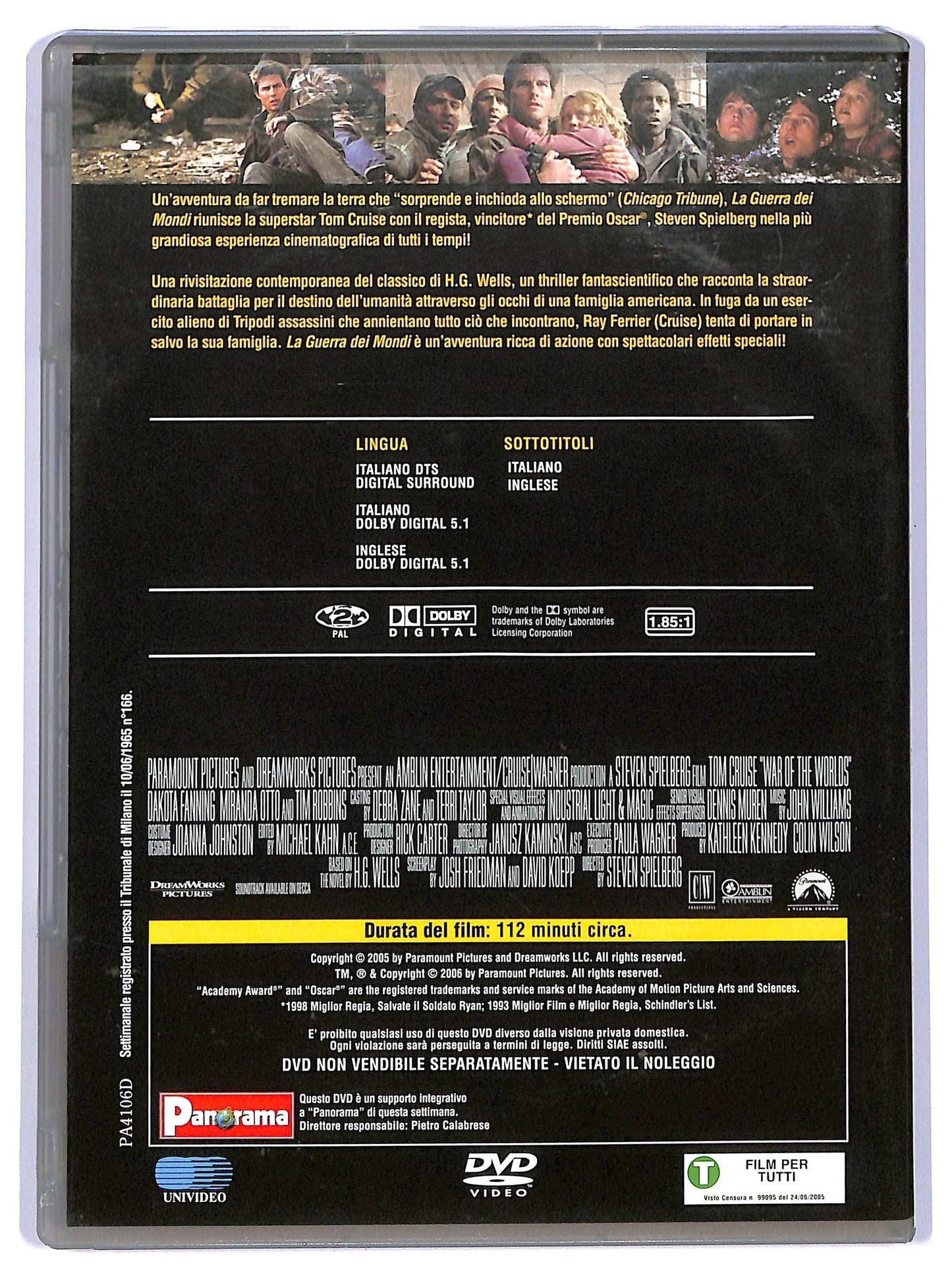 EBOND La guerra dei mondi- EDITORIALE  DVD D736861