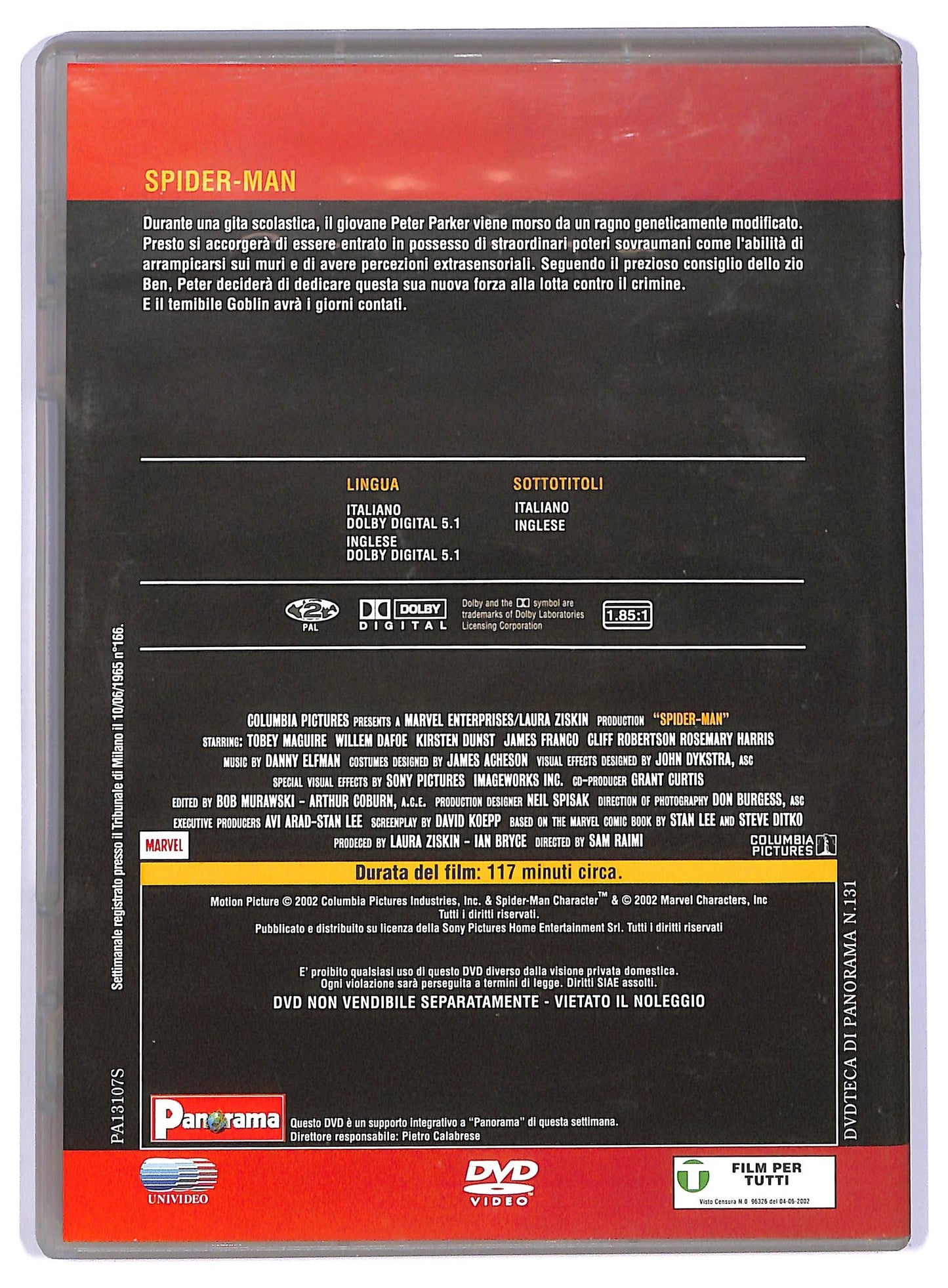 EBOND Spider Man EDITORIALE DVD D736920