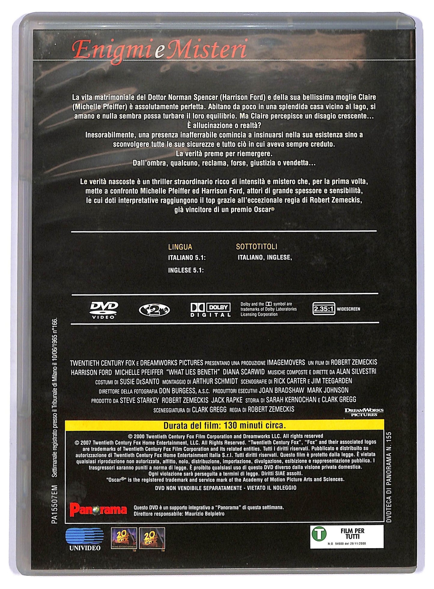 EBOND Le verita nascoste  EDITORIALE DVD D736933