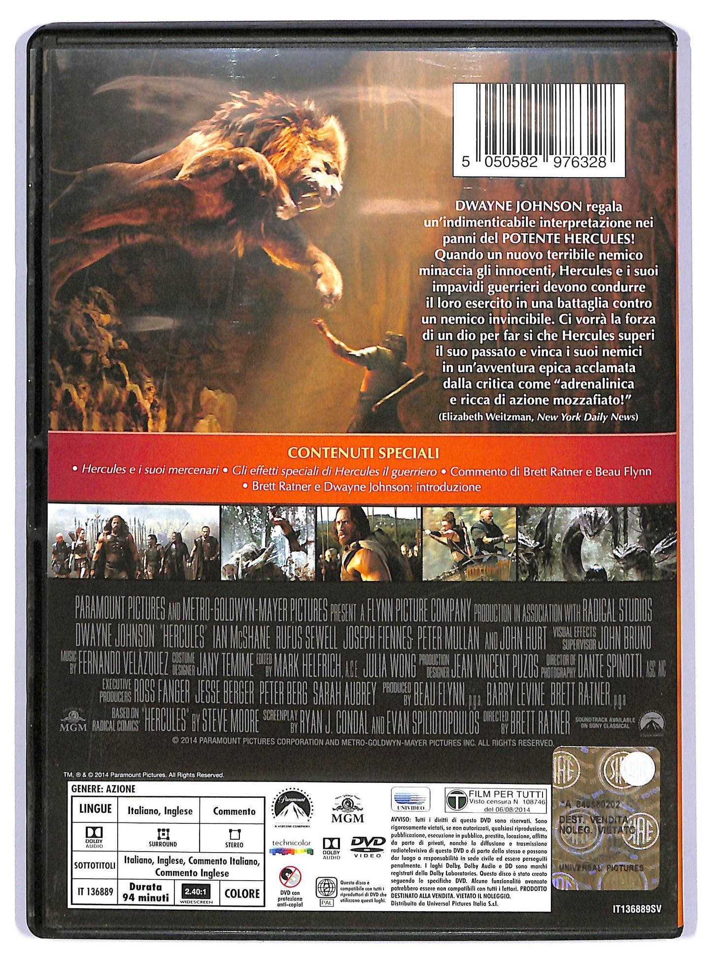 EBOND Hercules Il Guerriero  DVD D737046