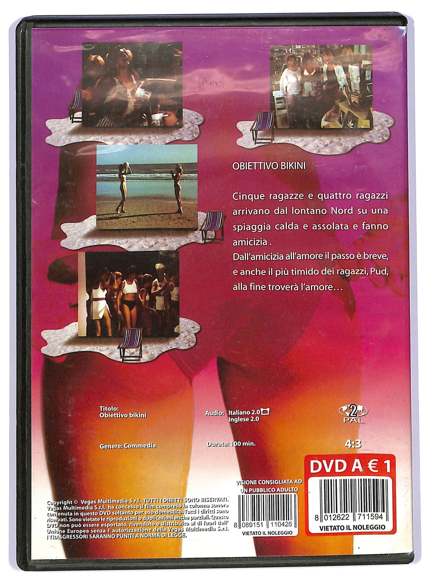 EBOND Obiettivo Bikini DVD D737107