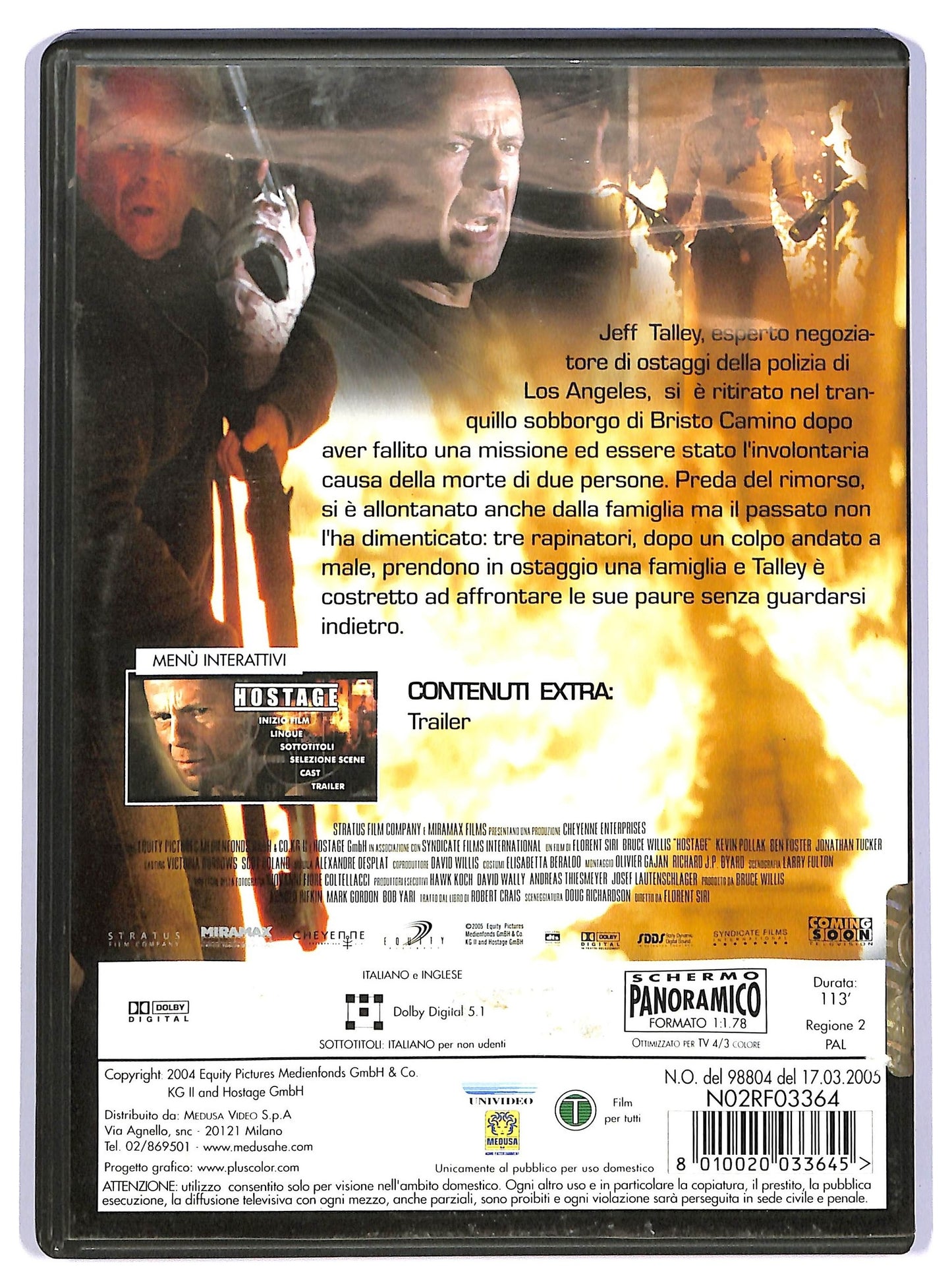 EBOND Hostage NOLEGGIO DVD D737130