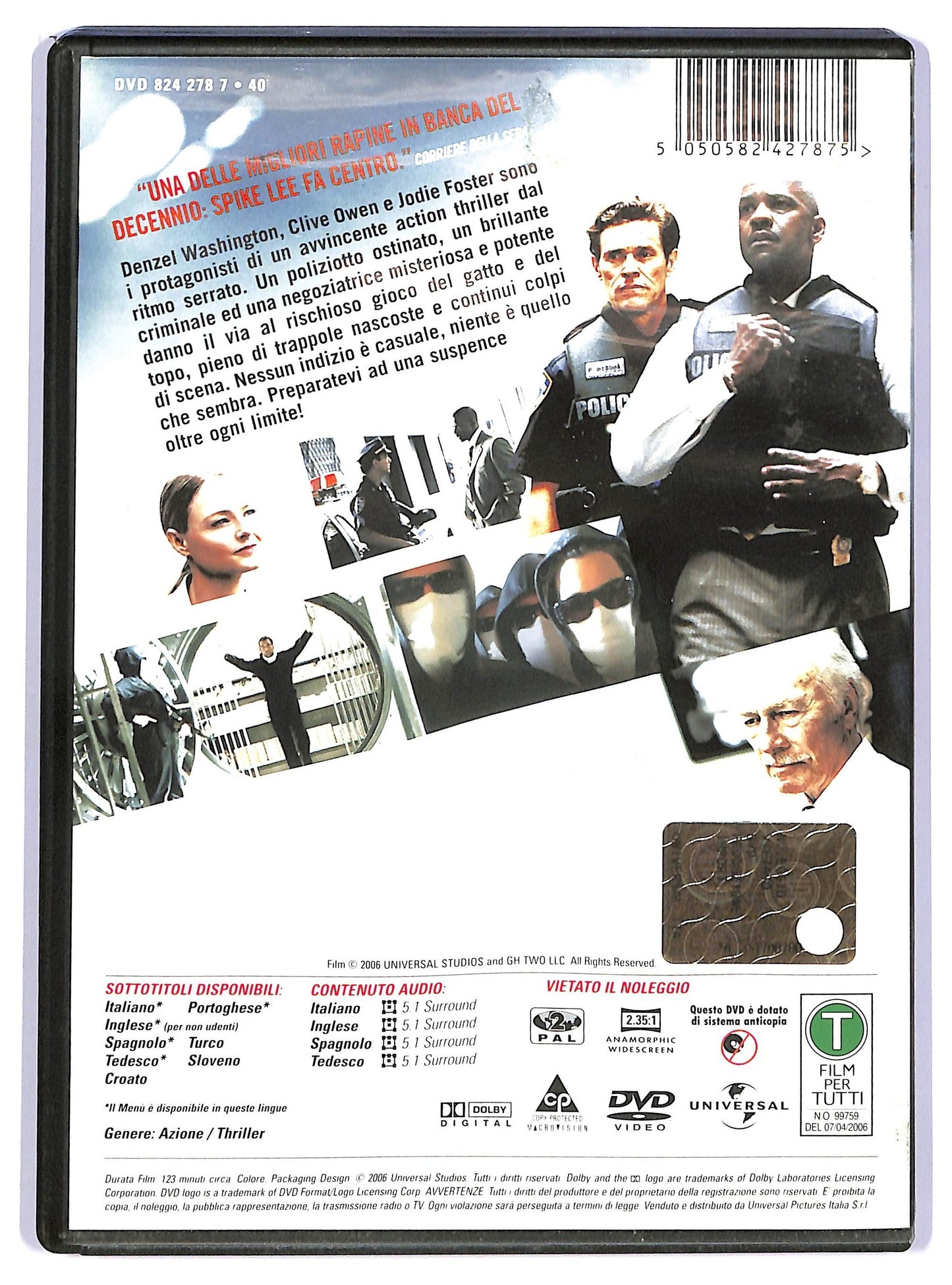 EBOND inside man DVD D737150