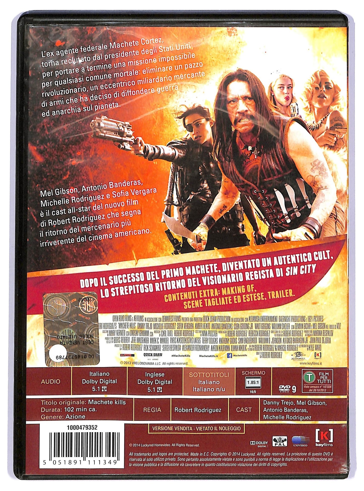 EBOND Machete kills DVD D737151