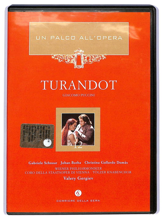 EBOND Un palco all'opera n12 - Giacomo Puccini - Turandot EDITORIALE DVD D737940