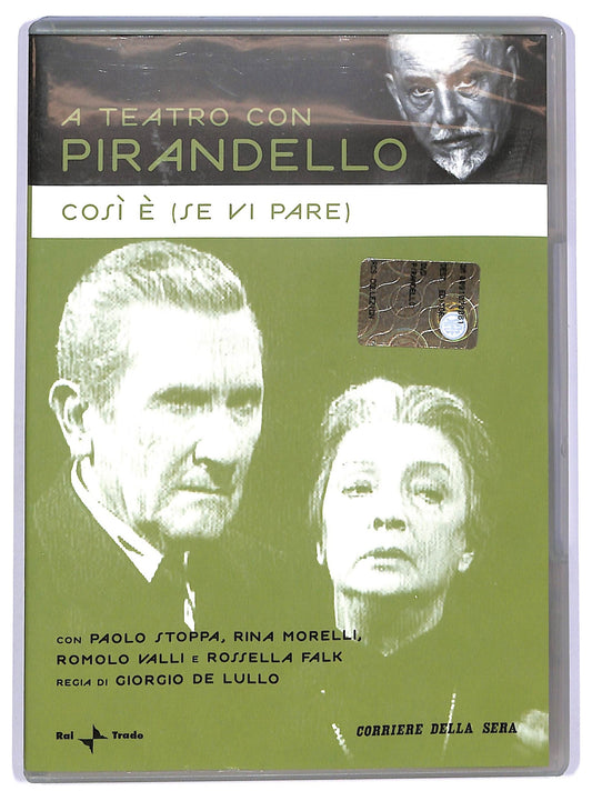 EBOND a teatro con pirandello cosi e se vi pare volume 5  EDITORIALE DVD D737948