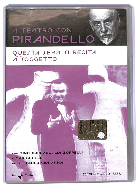 EBOND Questa Sera Si Recita a Soggetto - Pirandello n 8 EDITORIALE DVD D737950