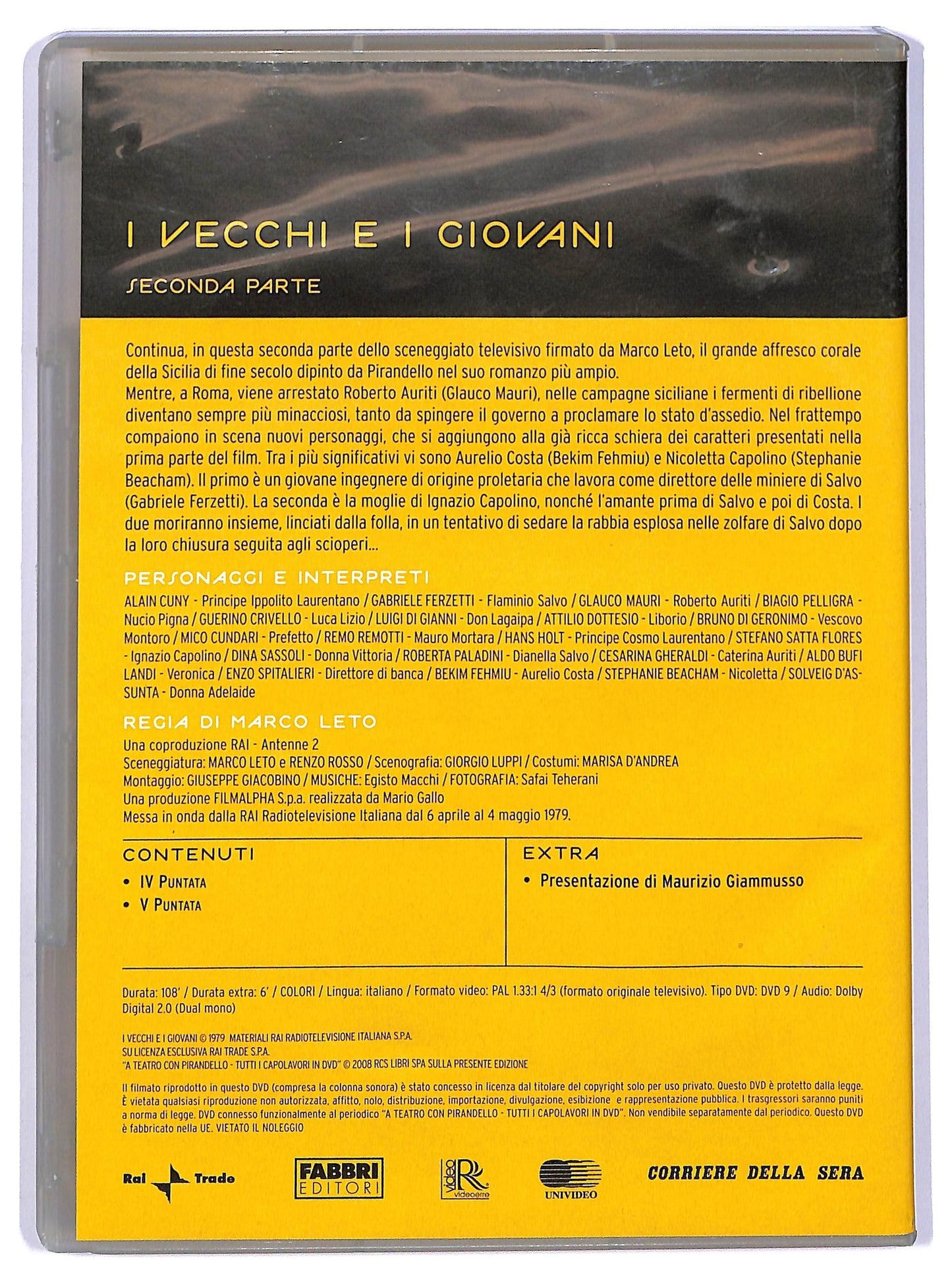 EBOND A teatro con Pirandello n.32 - I vecchi e i giovani parte 2 EDITORIALE DVD D737958