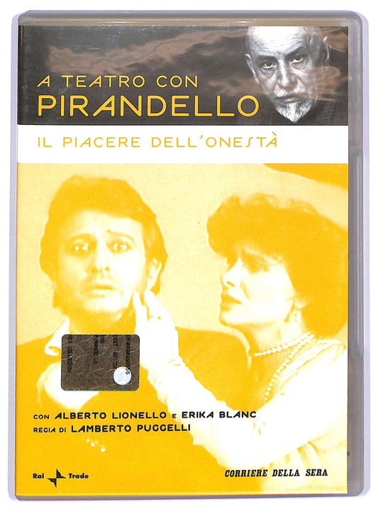 EBOND Il piacere dell'onesta - A teatro con Pirandello EDITORIALE DVD D738001