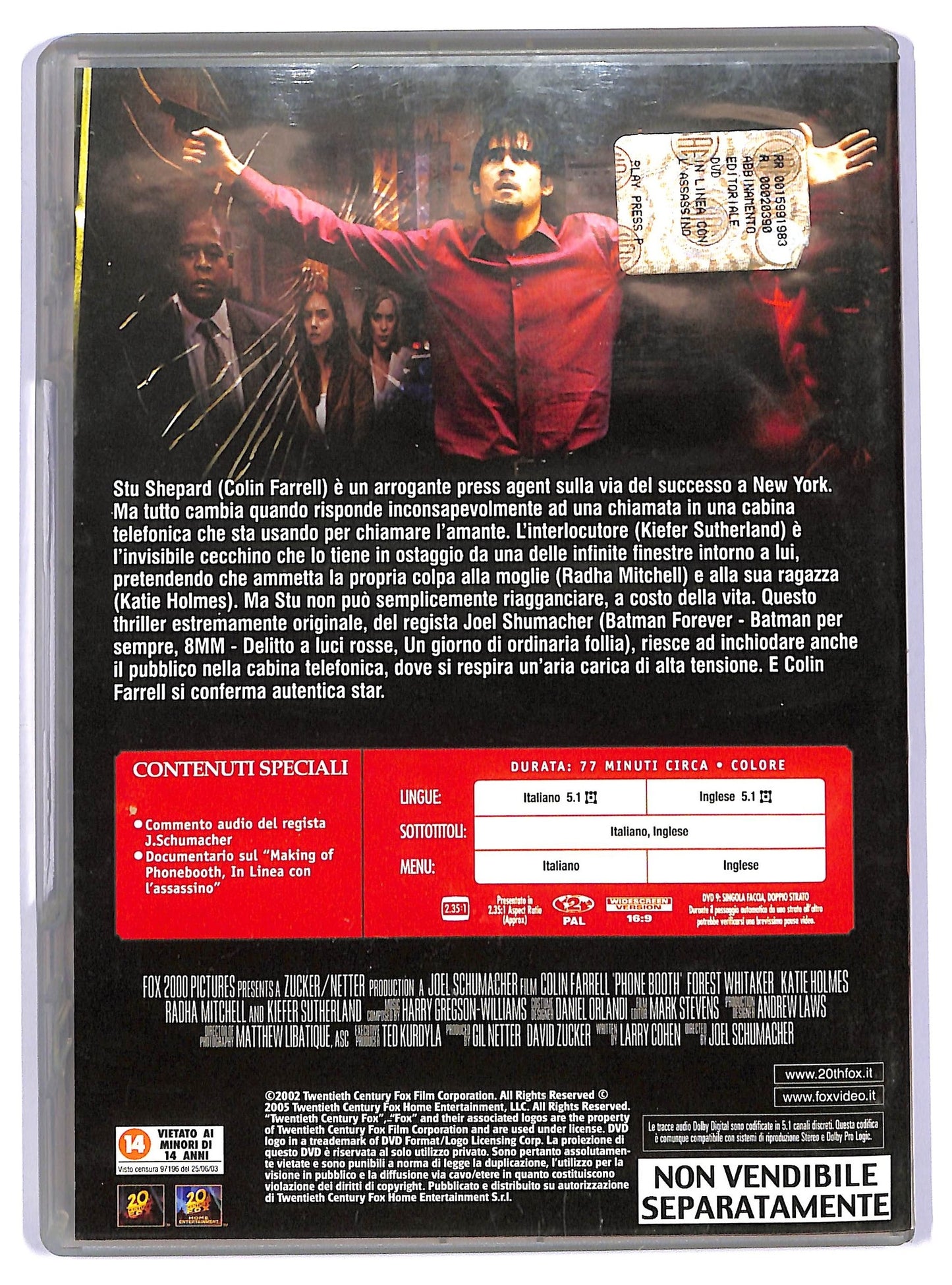 EBOND In linea con l'assassino EDITORIALE DVD D738055