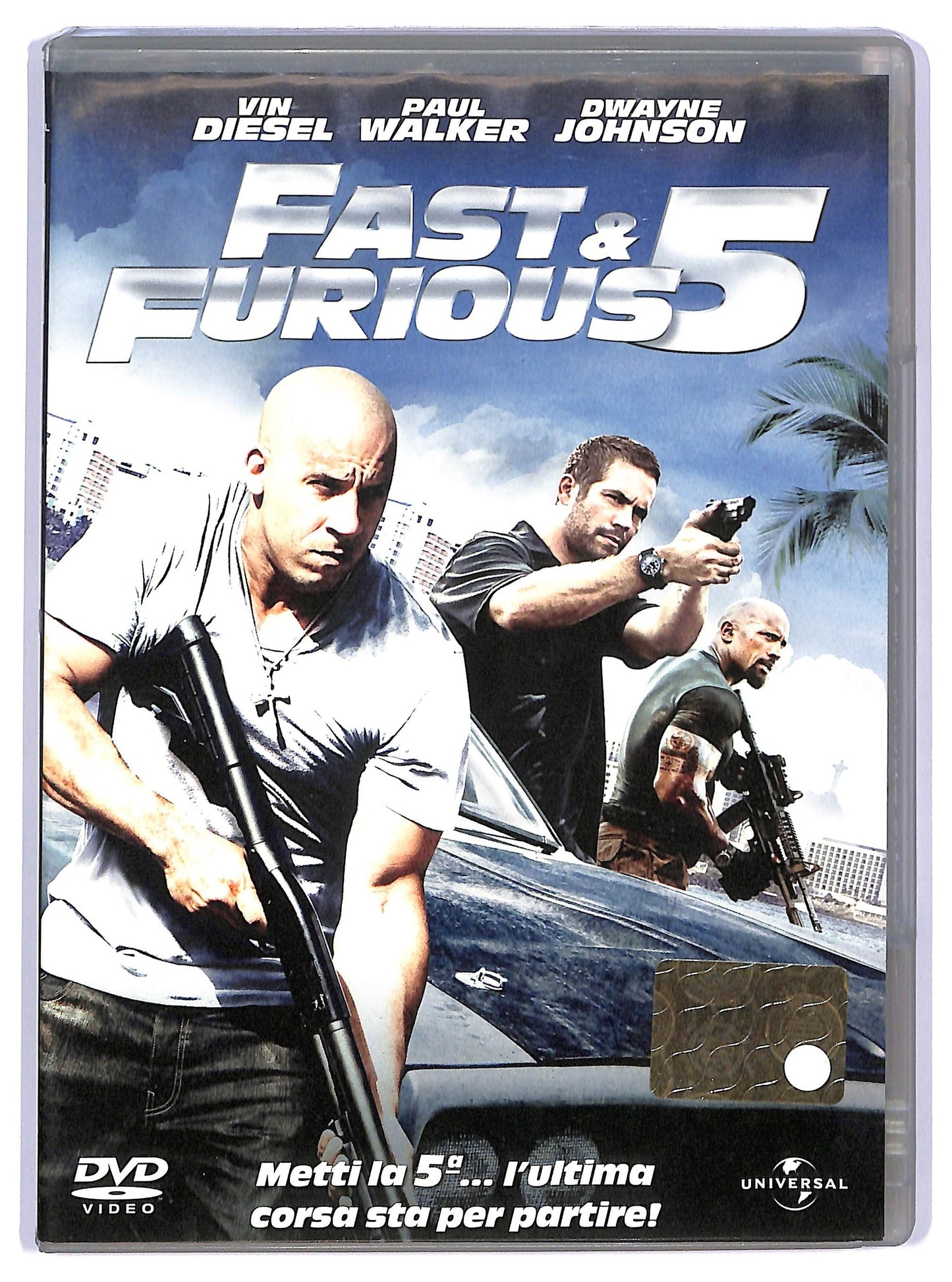 EBOND Fast & Furious 5 Con Vin Diesel DVD Editoriale D738057