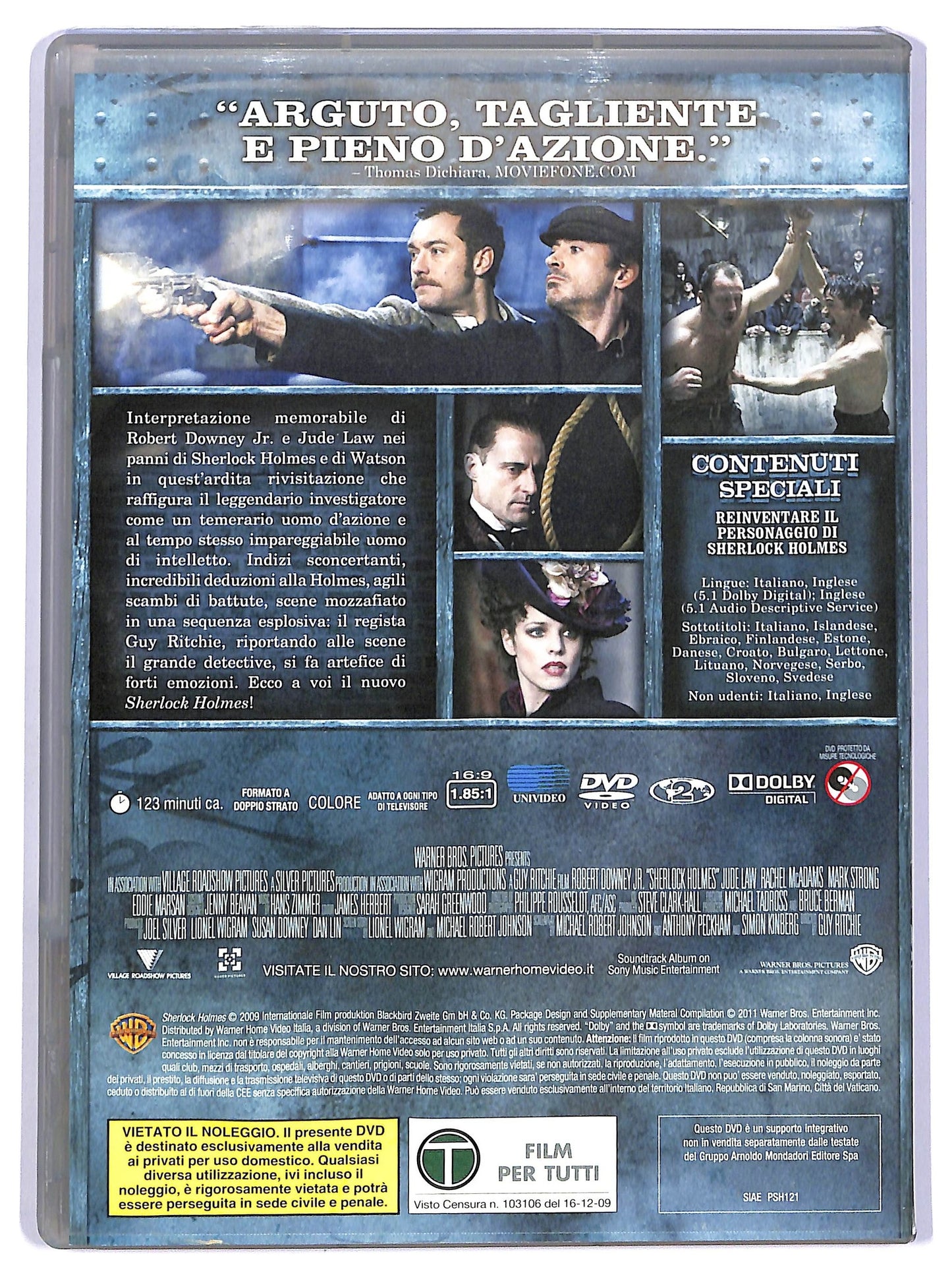EBOND Sherlock Holmes  EDITORIALE DVD D738105