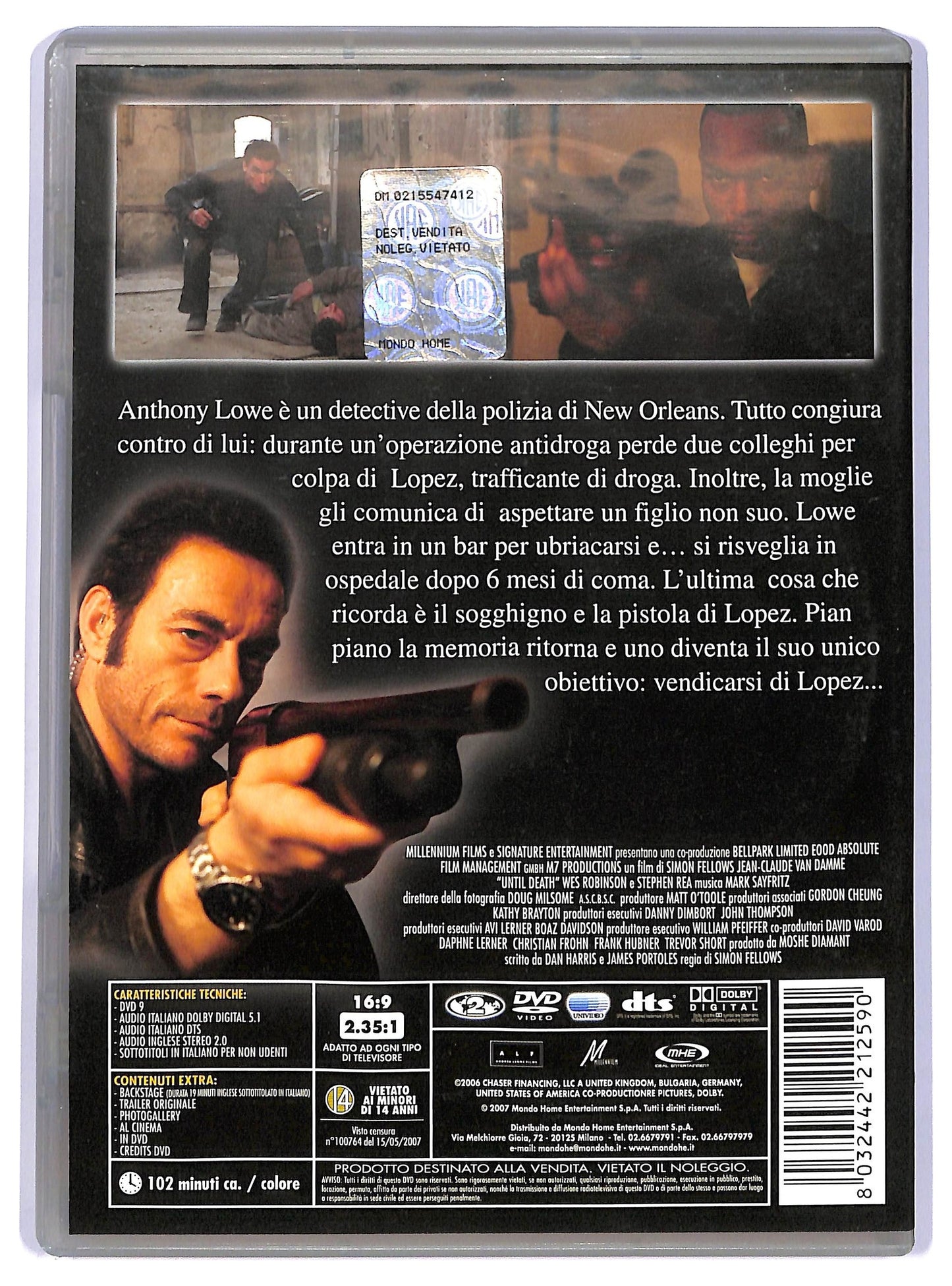 EBOND Until Death DVD D738110