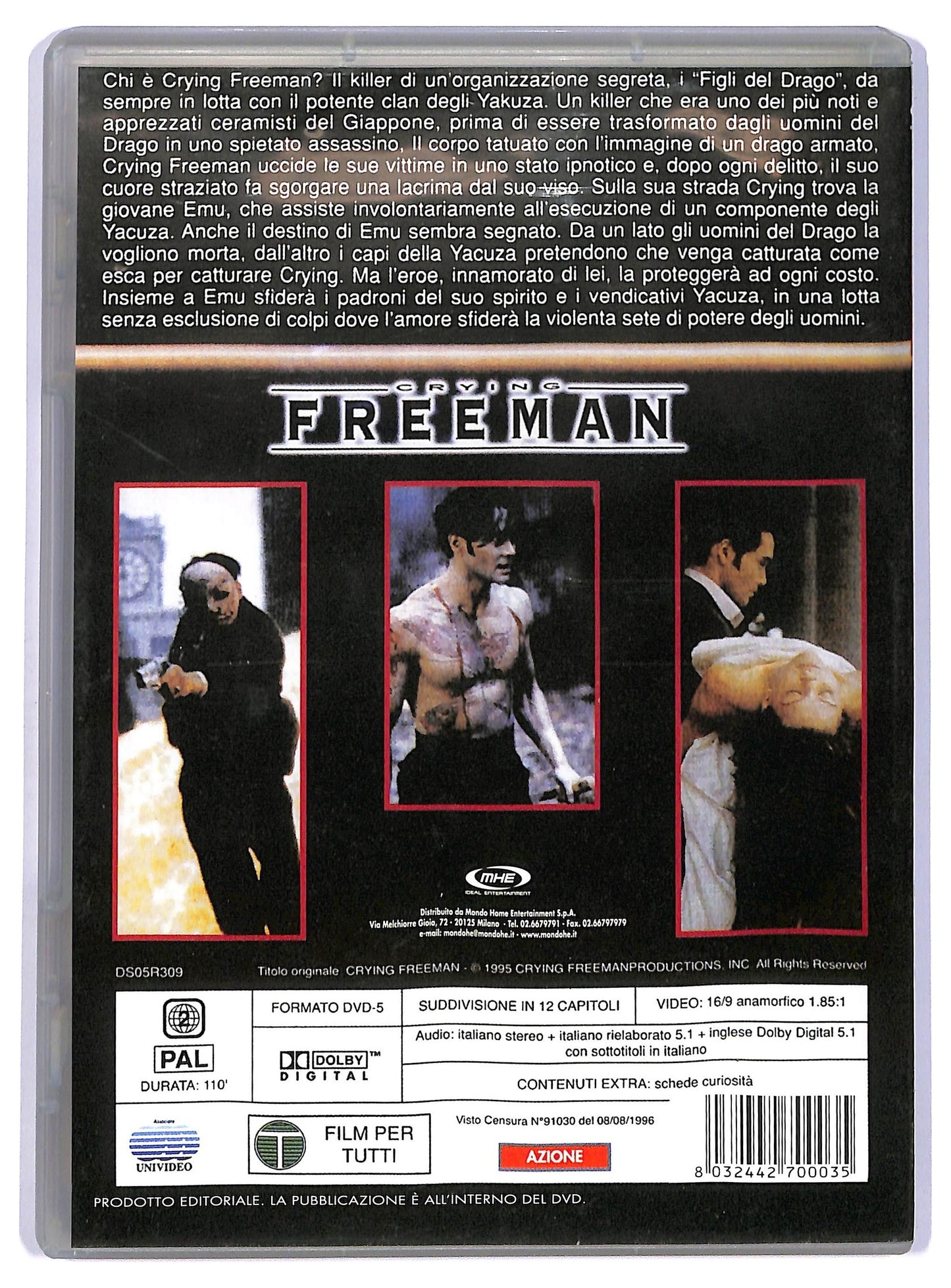 EBOND Crying Freeman DVD D738154