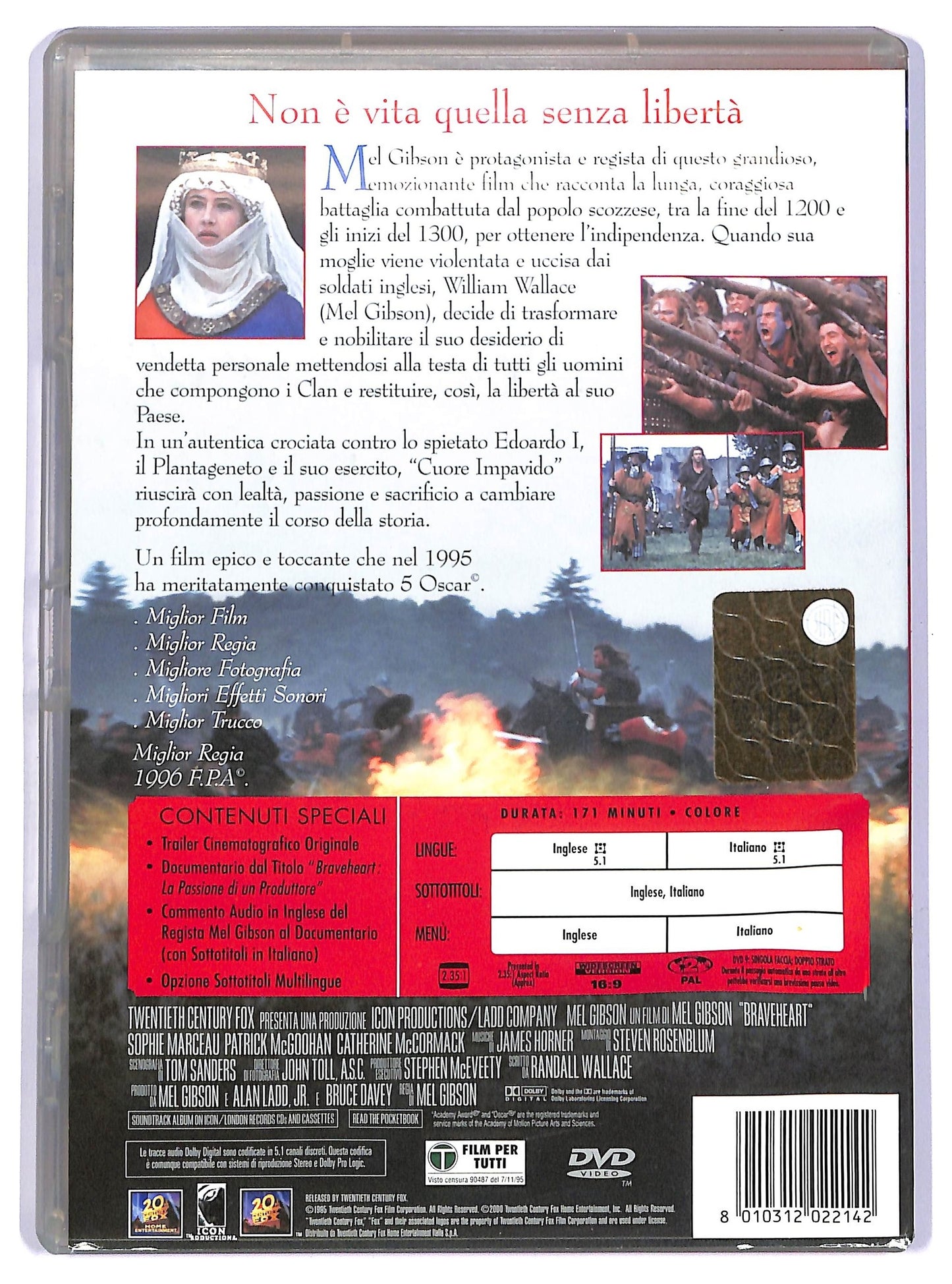 EBOND Braveheart (2 dischi) DVD D738211