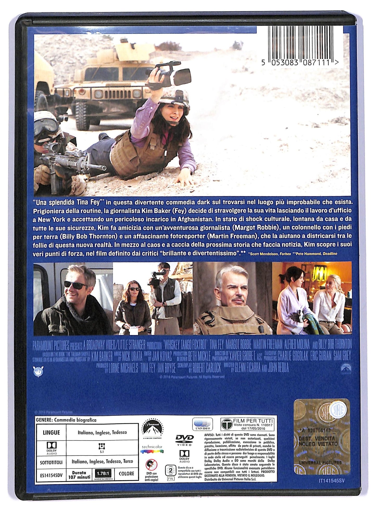 EBOND Whiskey tango foxtrot DVD D738232