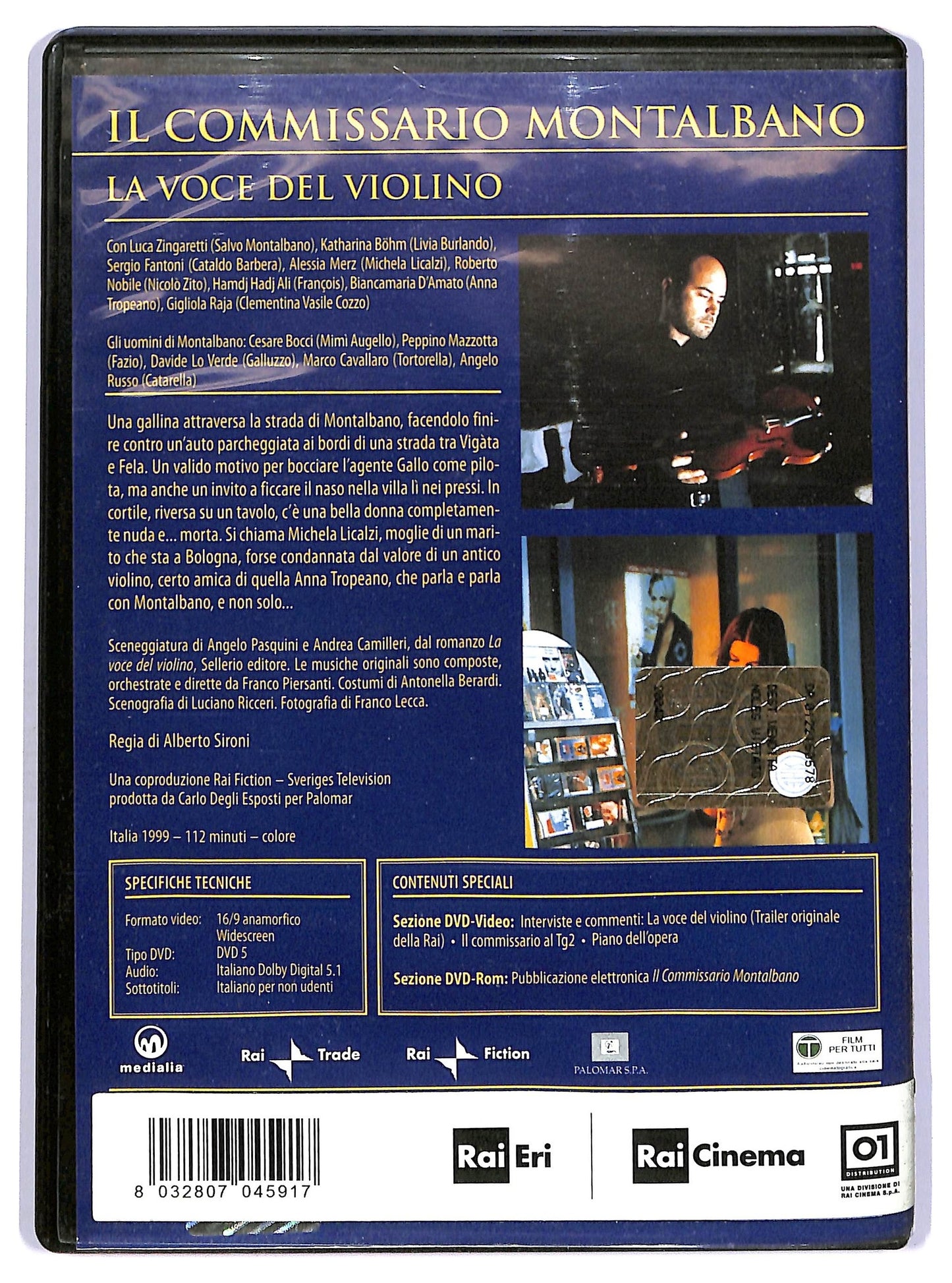 EBOND La voce del violino - il commissario montalbano EDITORIALE DVD D738256