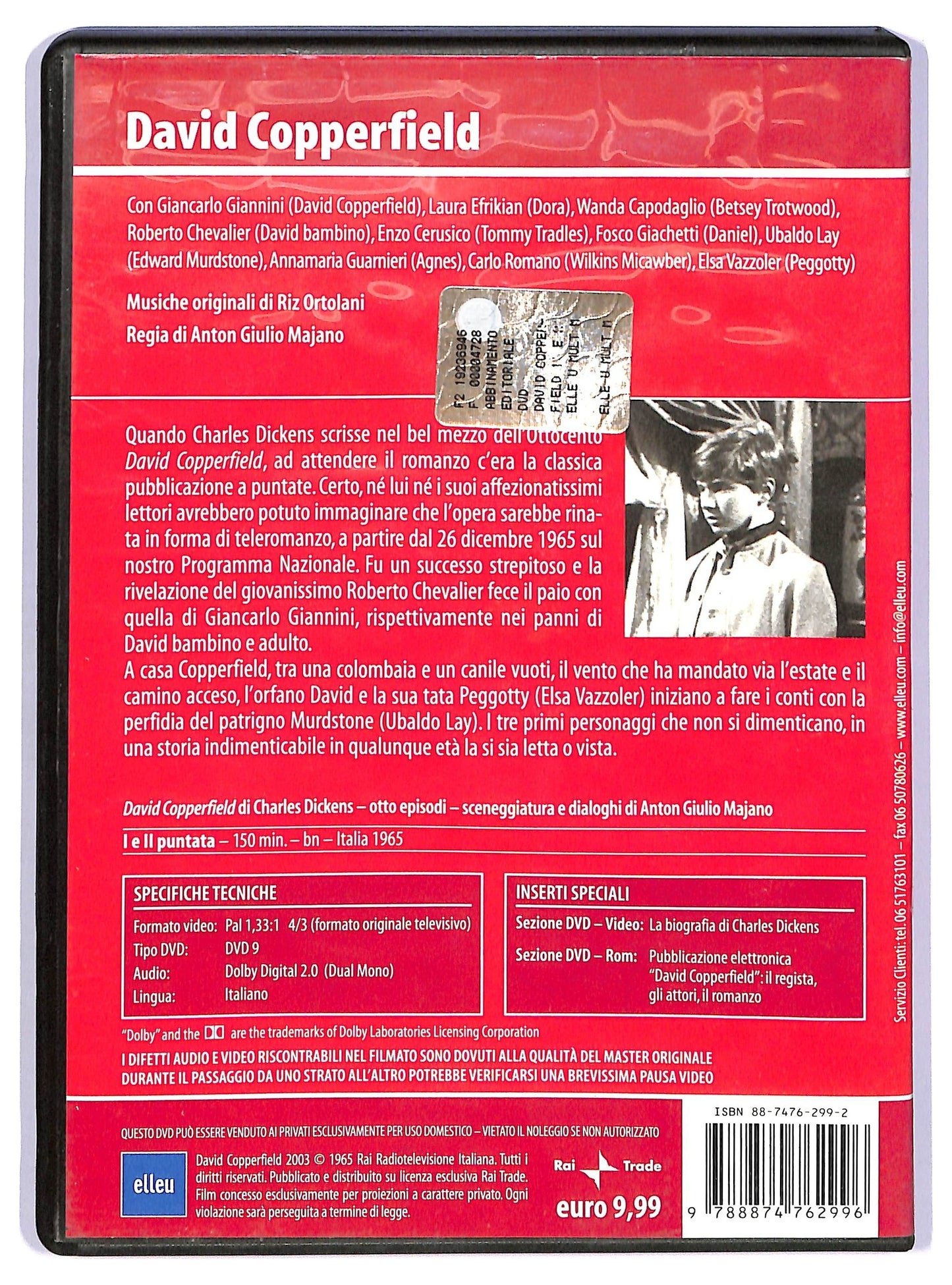 EBOND David Copperfield I e II puntata DVD D738308