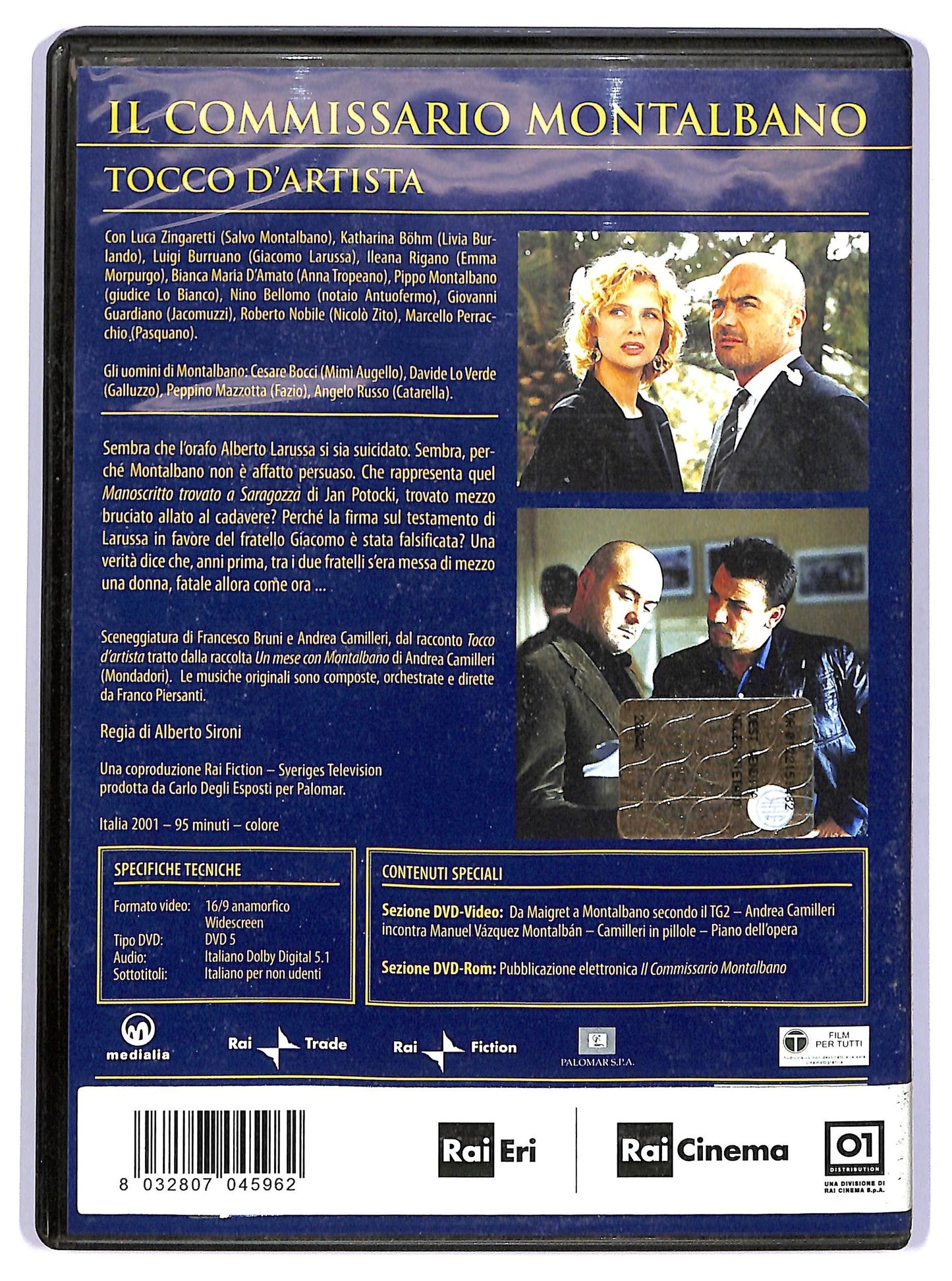 EBOND Tocco d'artista - Il commissario Montalbano DVD D738355