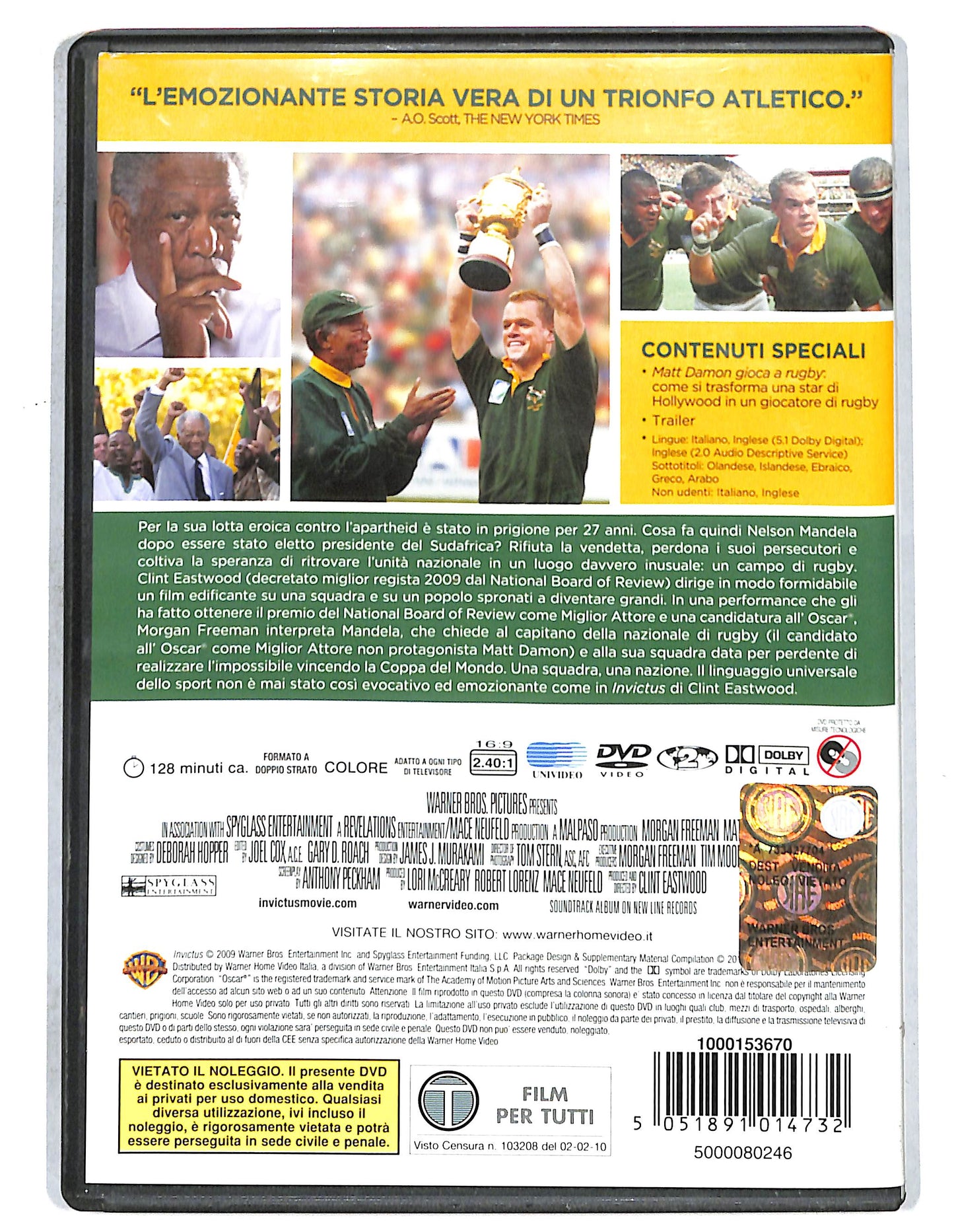 EBOND invictus - l'invincibile DVD D738405