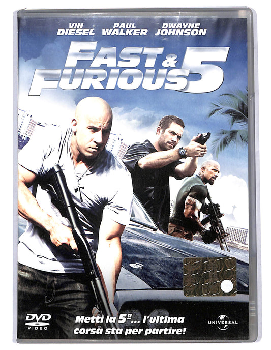 EBOND Fast & Furious 5 Con Vin Diesel DVD Editoriale EDITORIALE D738628