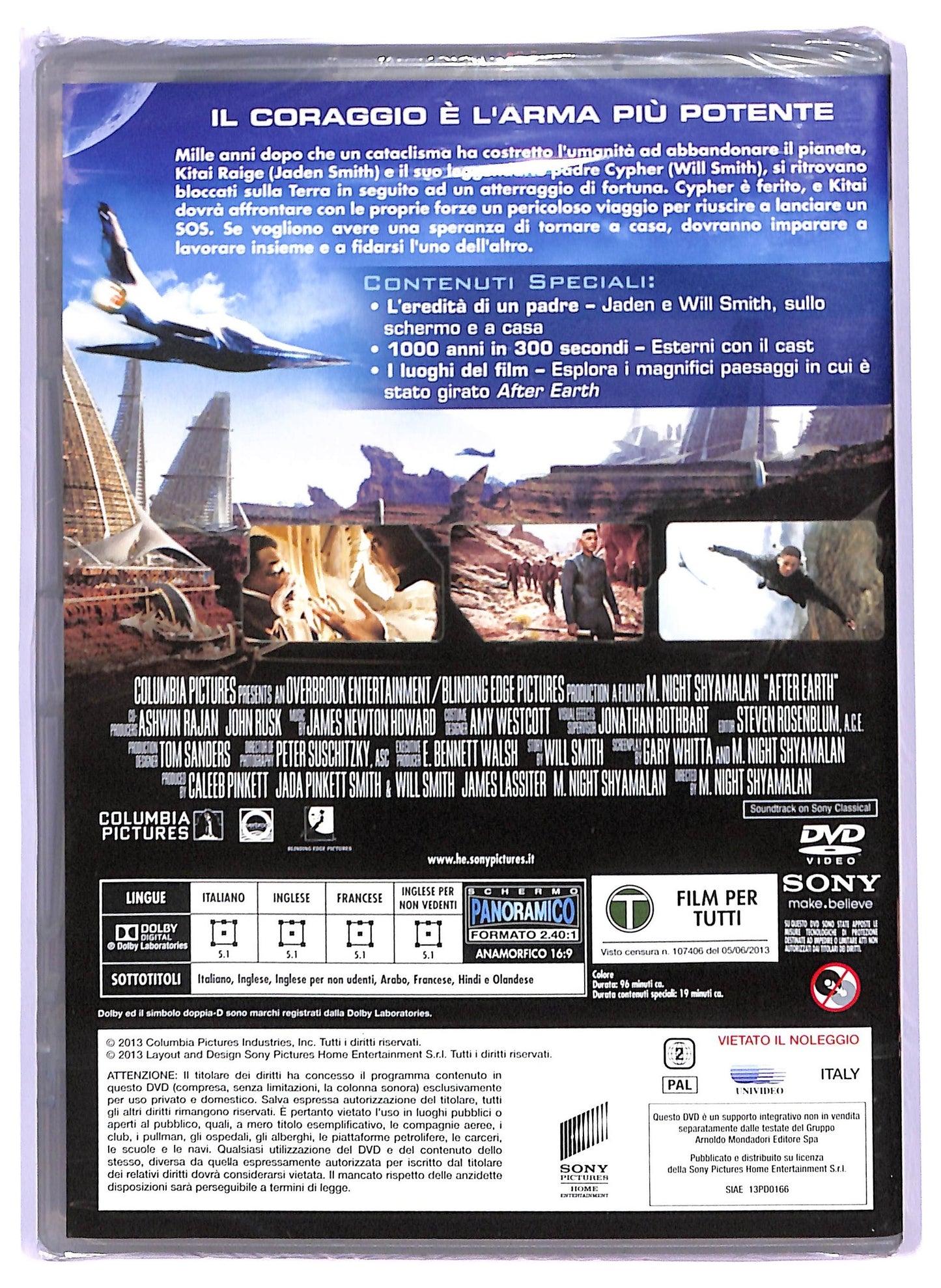 EBOND After Earth EDITORIALE DVD D738708
