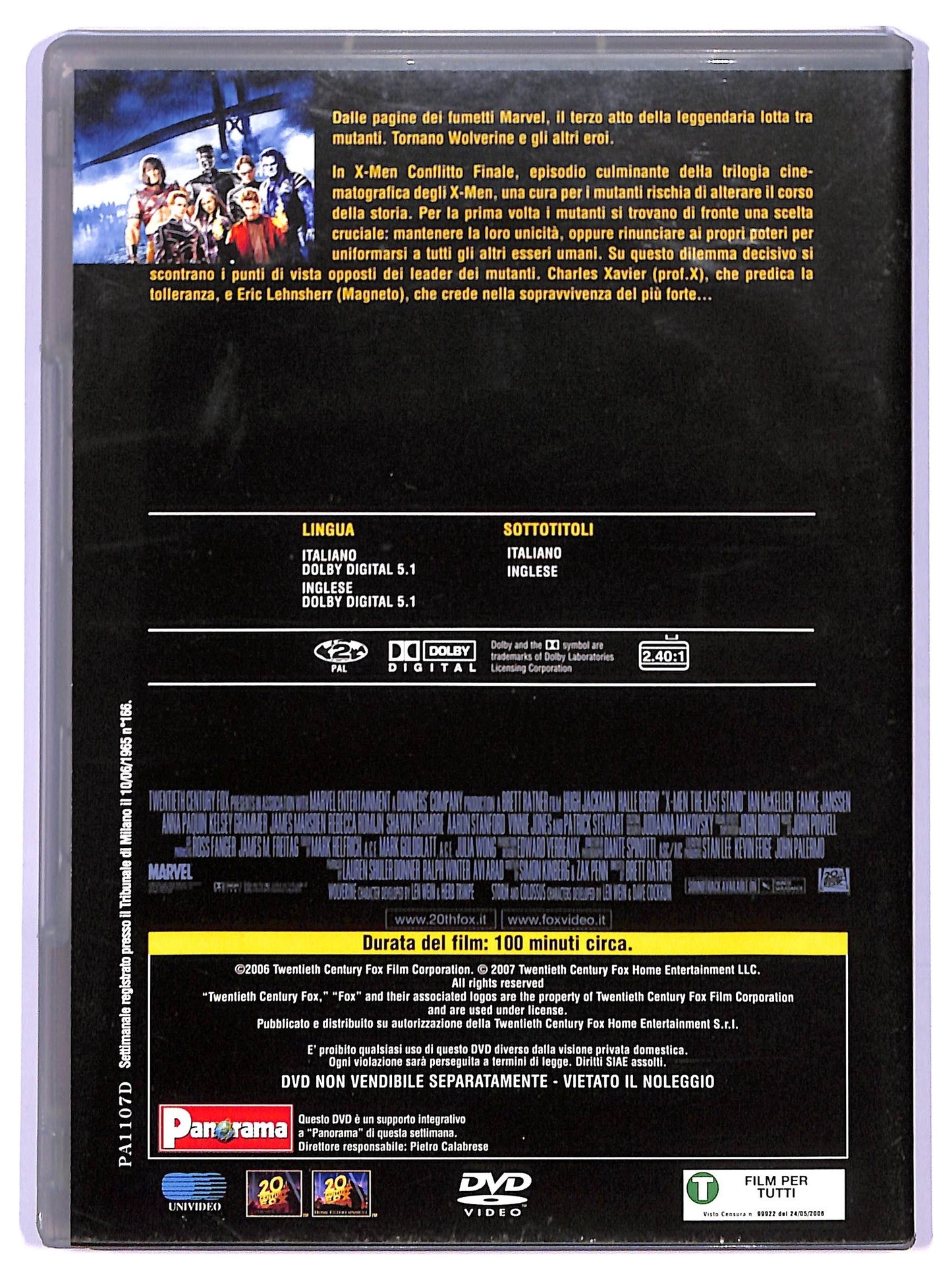 EBOND X-Men conflitto finale  EDITORIALE DVD D738717