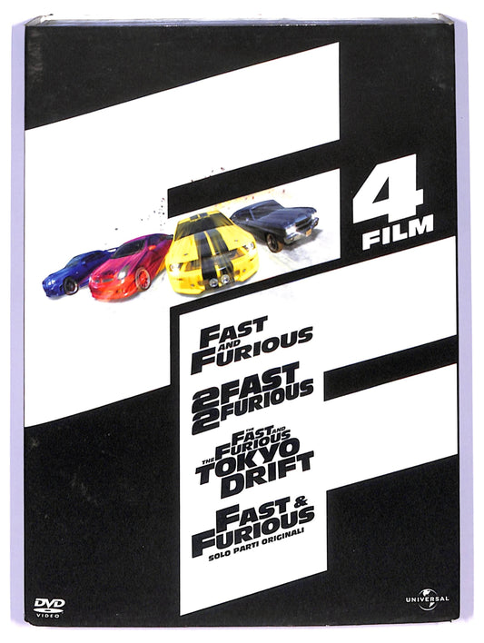 EBOND Fast & Furious - 4 film (4 dischi) SLIPCASE EDITORIALE DVD SLIM D738721