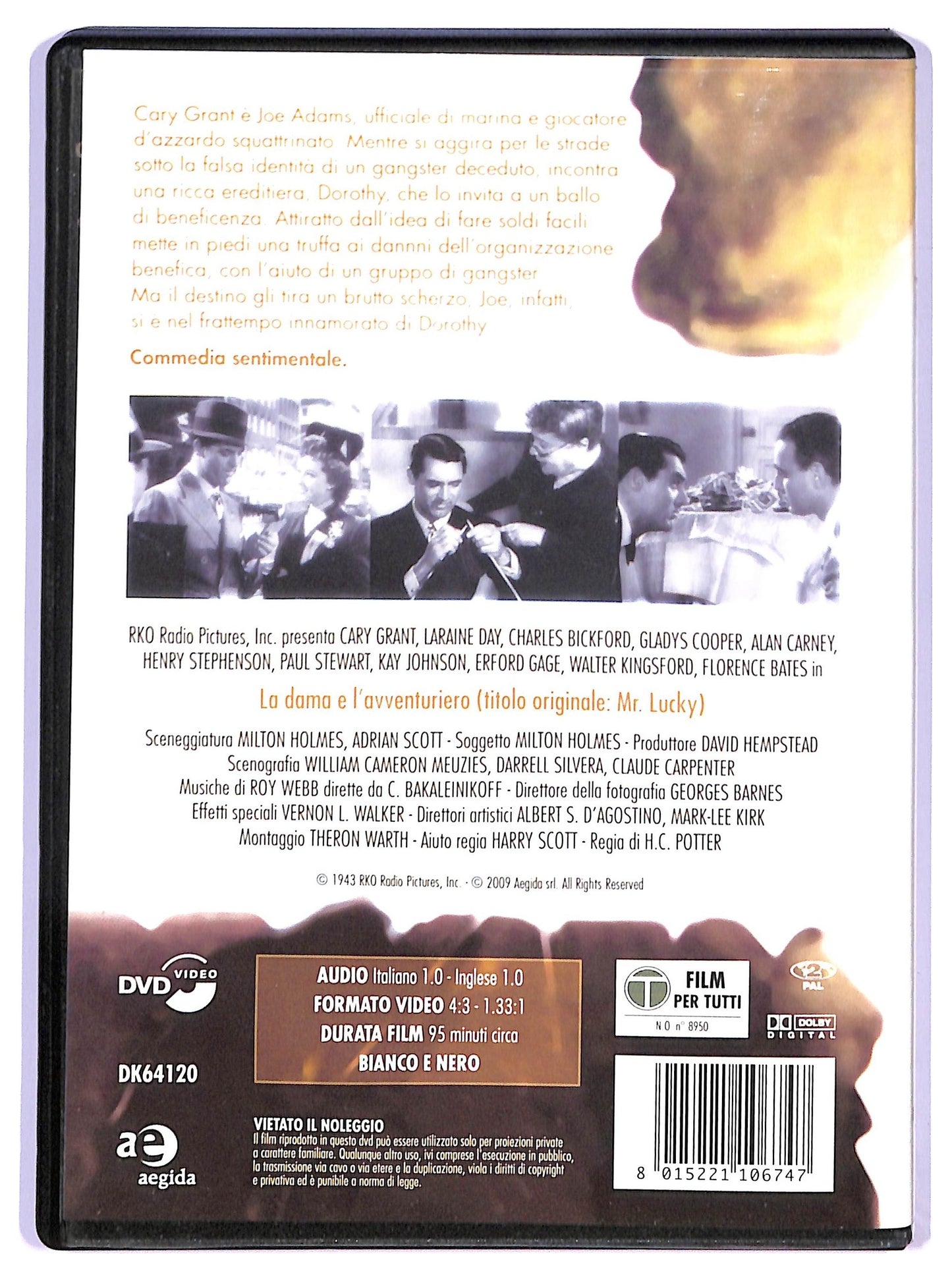 EBOND La dama e l'avventuriero DVD D738730