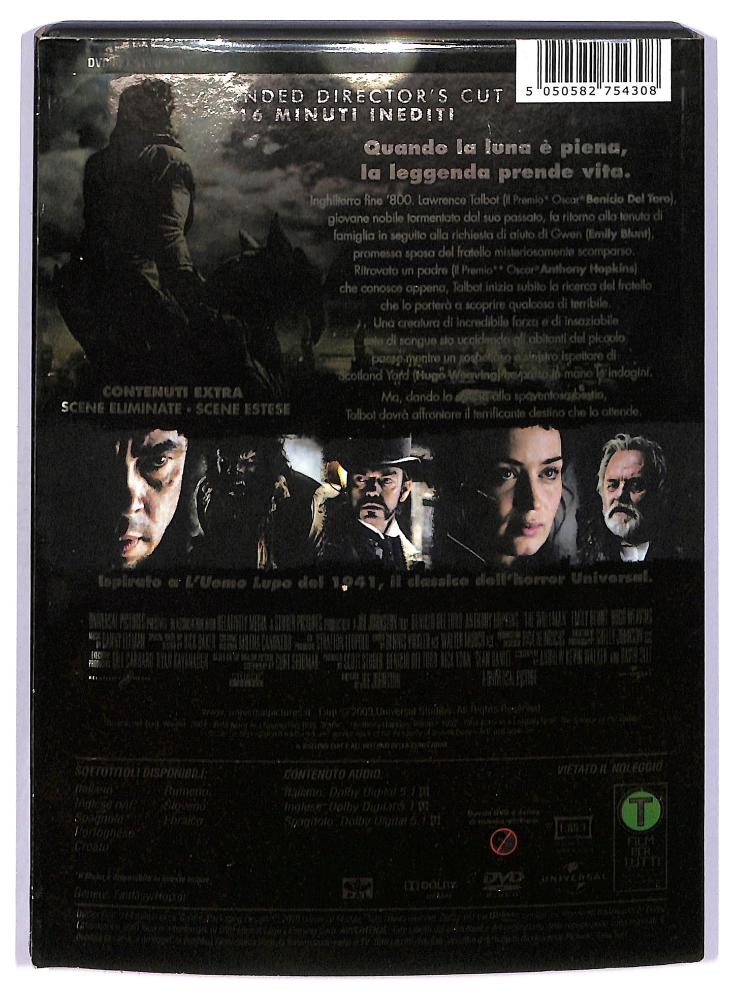 EBOND The Wolfman - Slipcase DVD D738817
