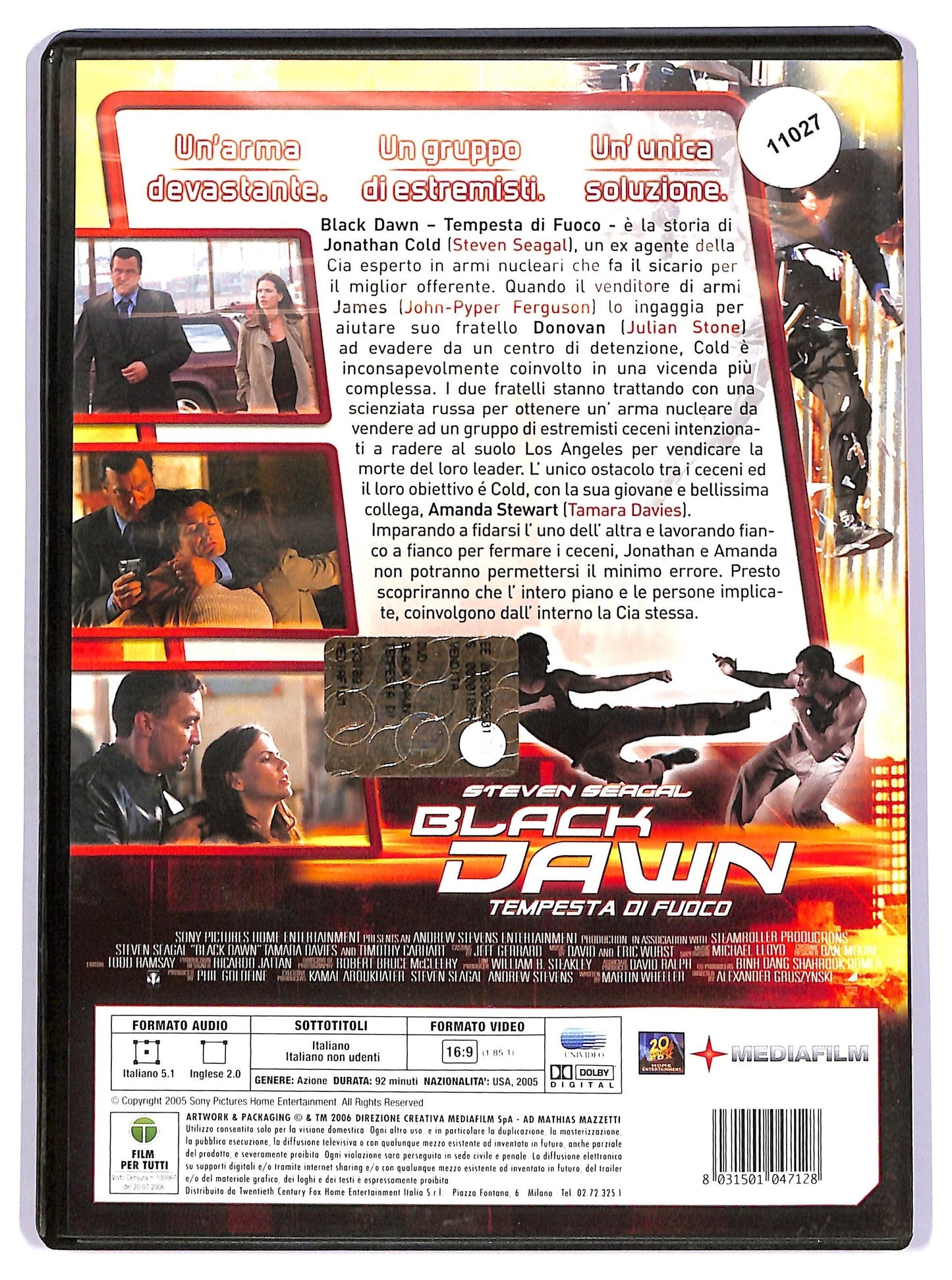 EBOND Black Dawn - Tempesta di fuoco DVD D738835