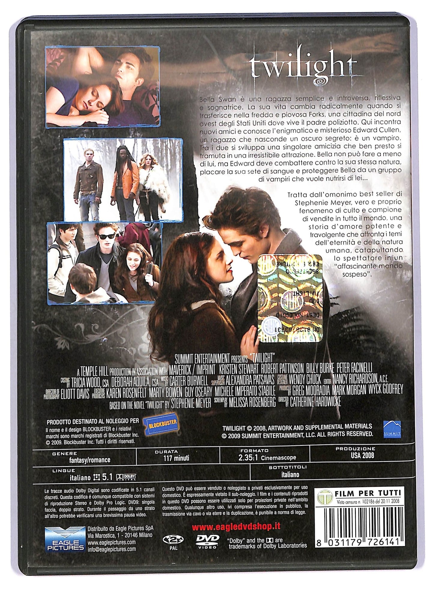 EBOND Twilight NOLEGGIO DVD D738931