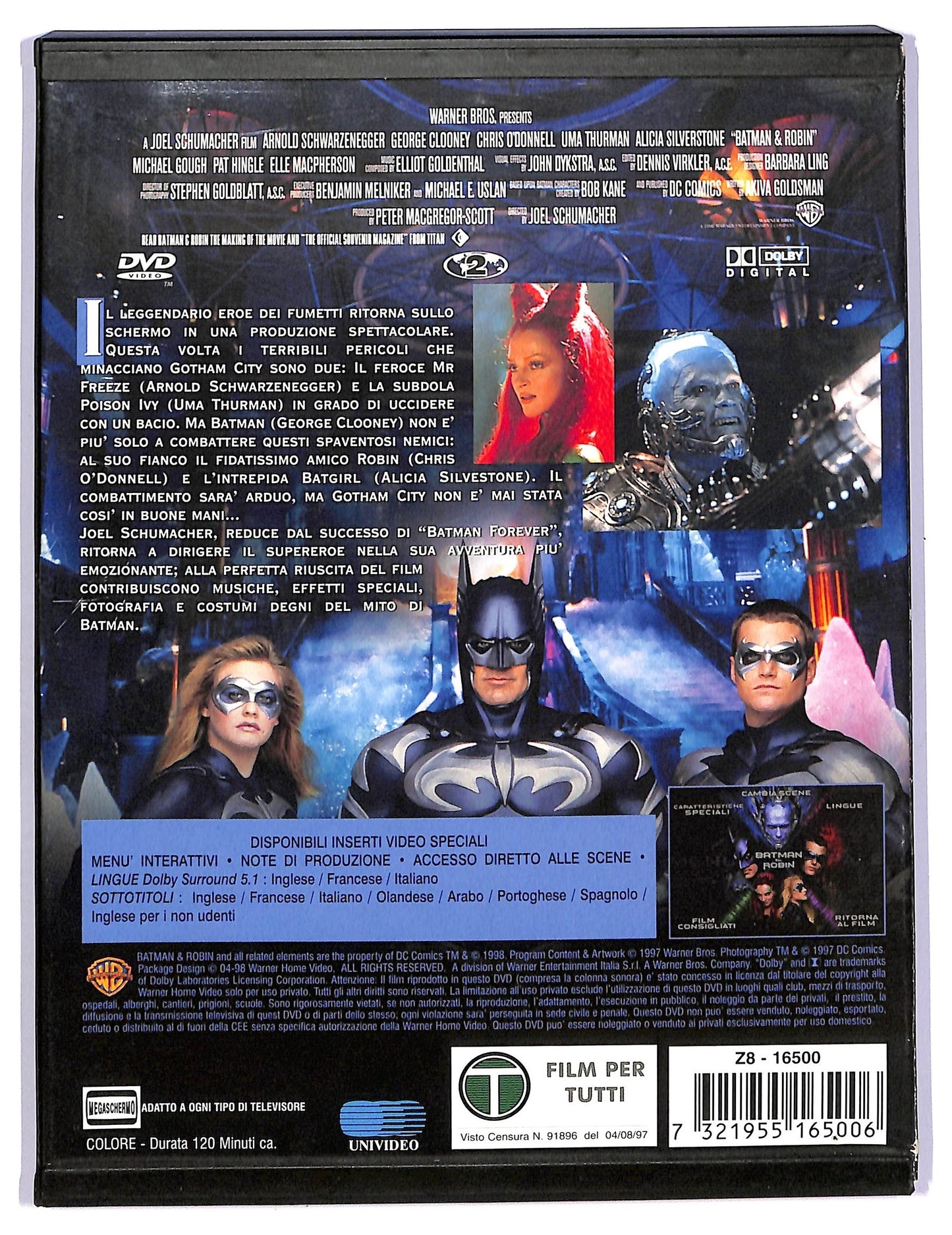 EBOND batman e robin  SNAPPER DVD D738956