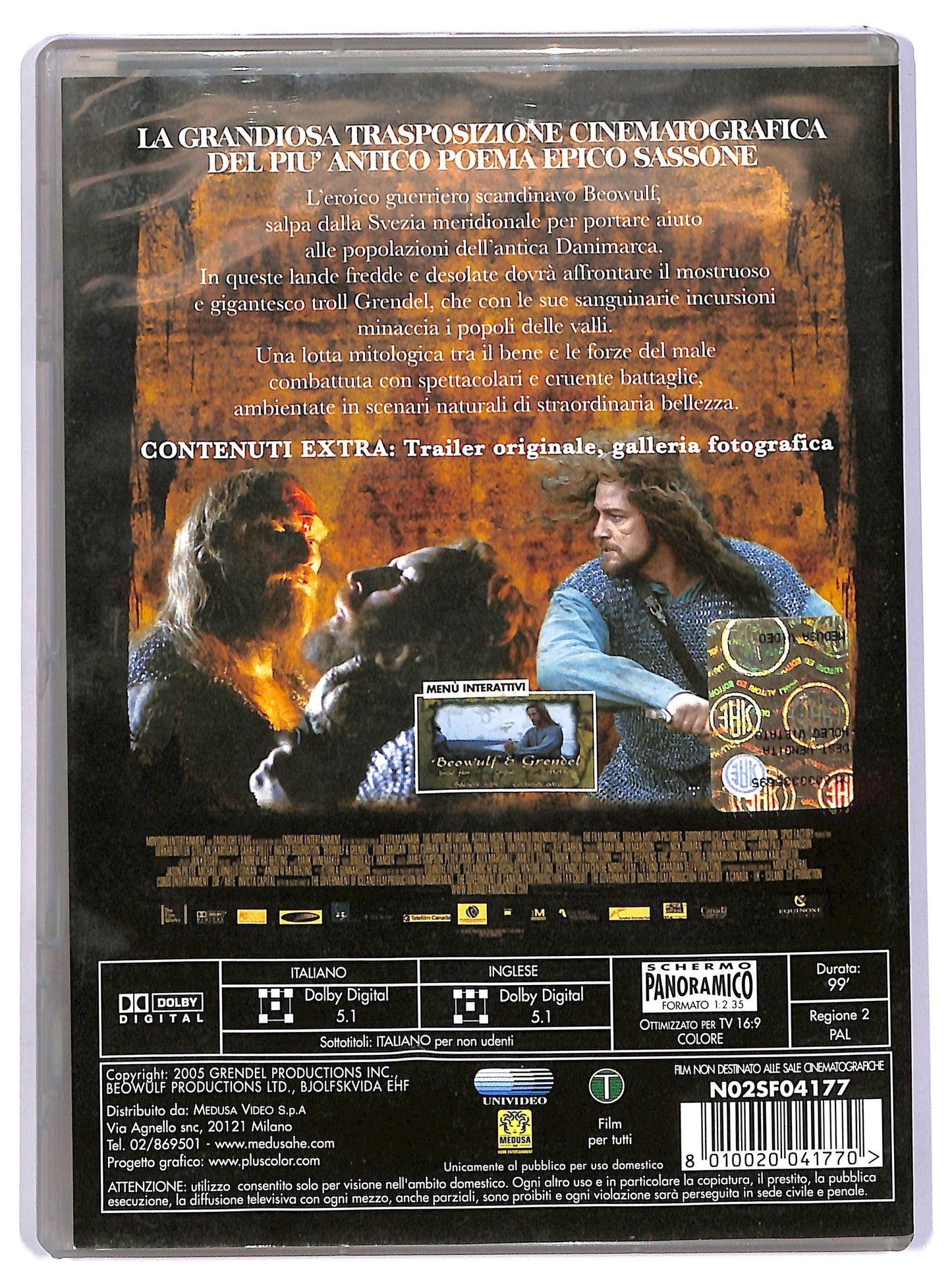 EBOND Beowulf e Grendel  DVD D739046