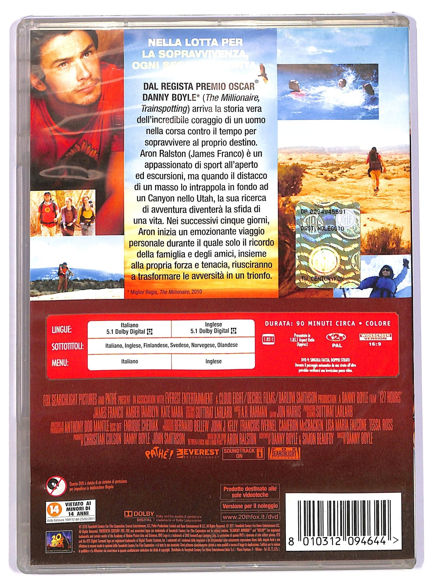 EBOND 127 ore Noleggio DVD D739138