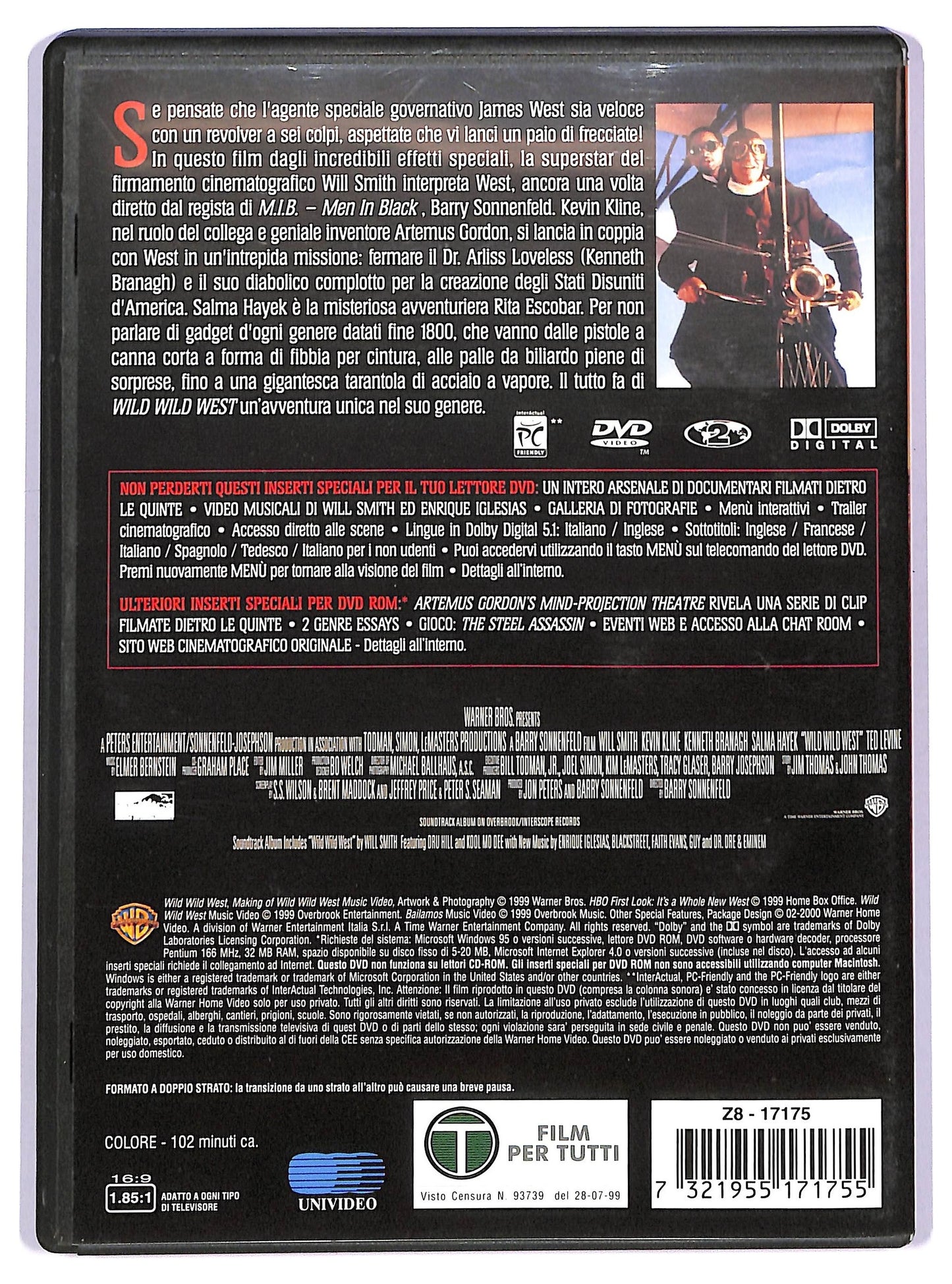EBOND Wild wild West DVD D739160