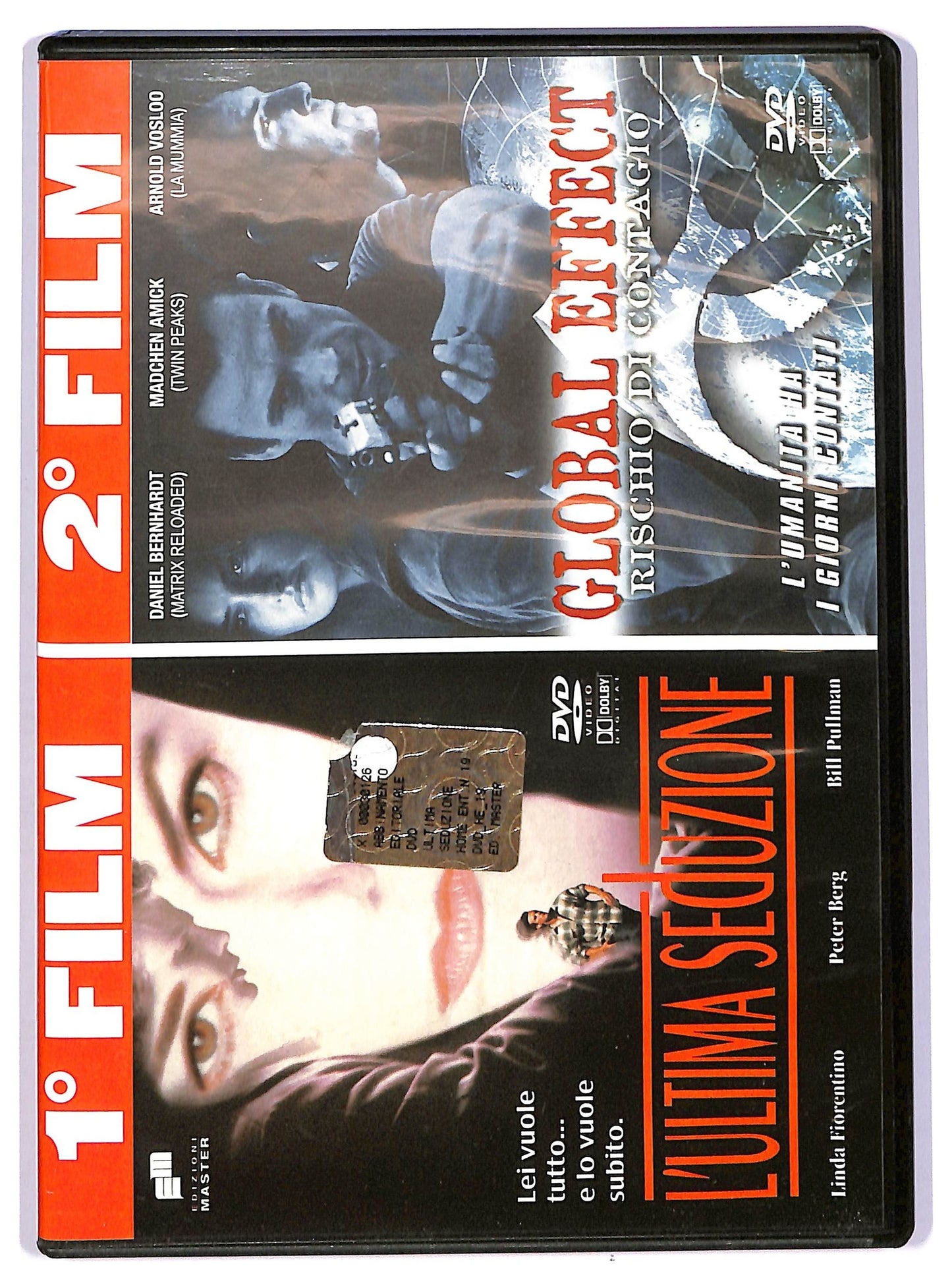 EBOND L'ultima seduzione + Global effect EDITORIALE DVD D739203