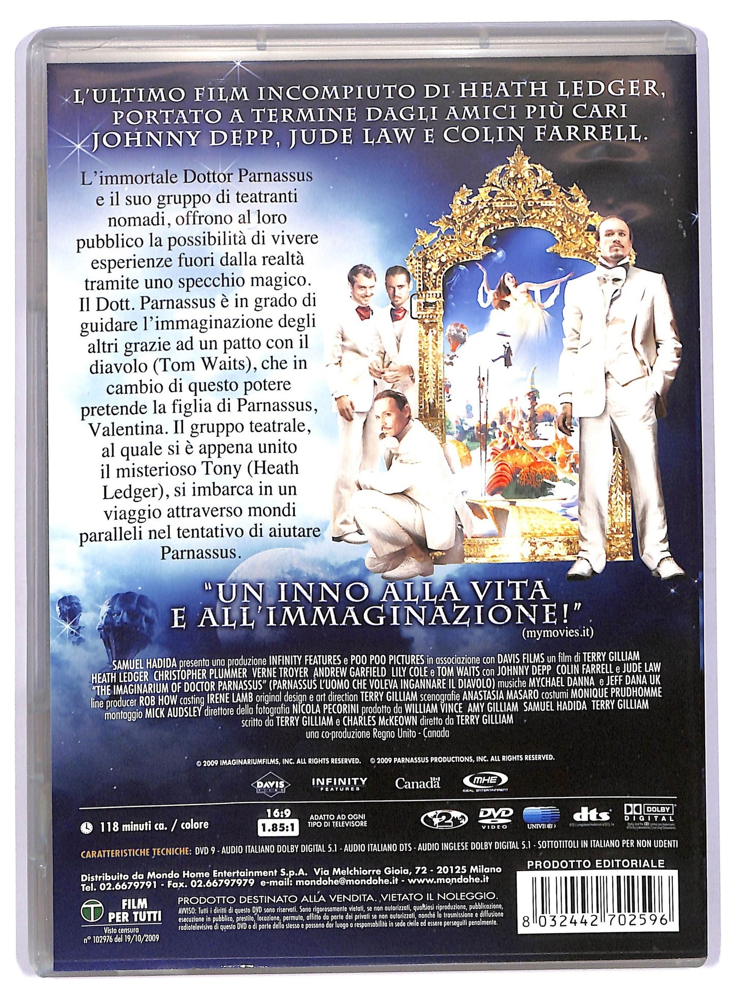 EBOND Parnassus EDITORIALE DVD D739254