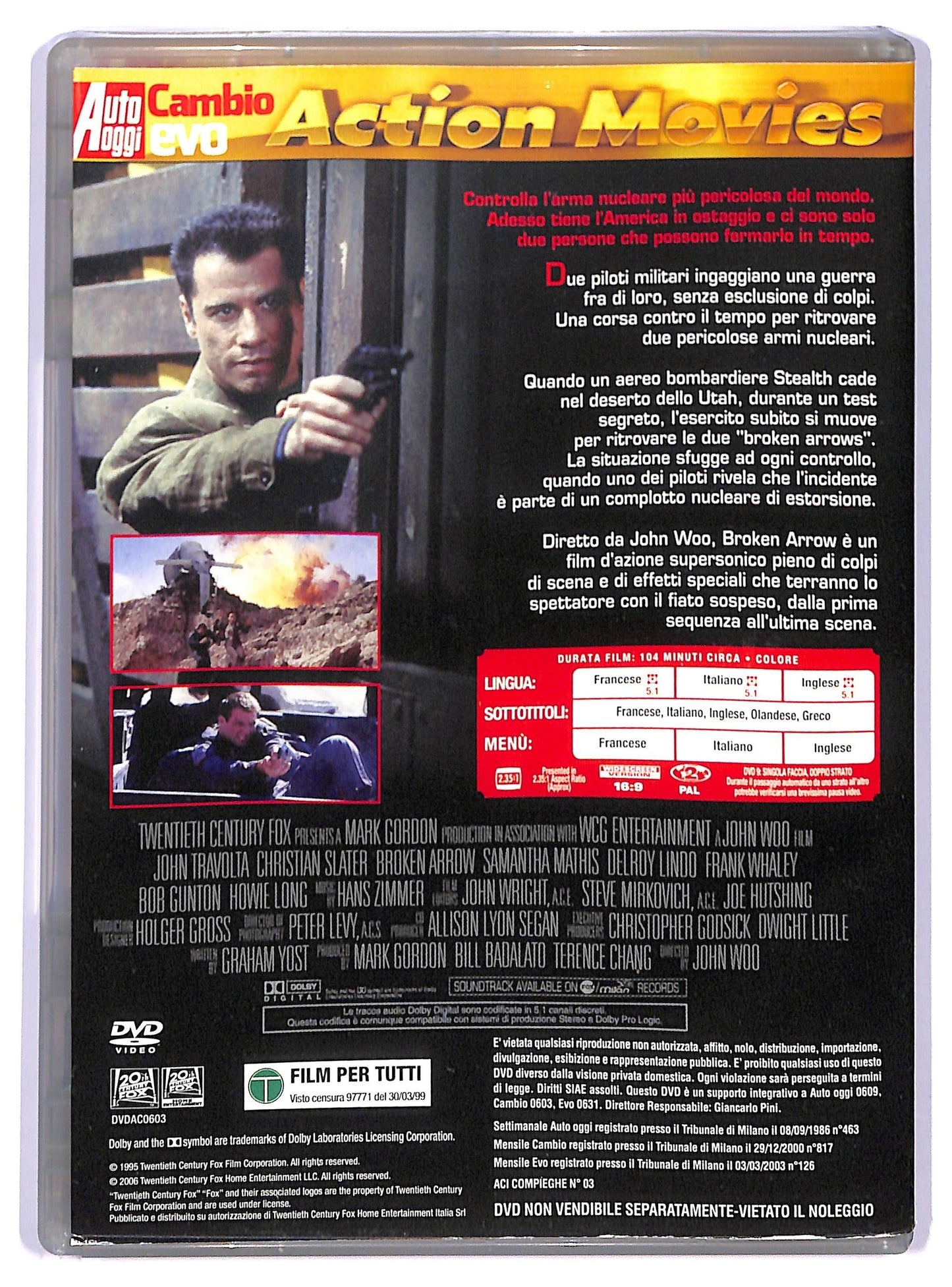 EBOND Nome in codice Broken Arrow EDITORIALE DVD D739307