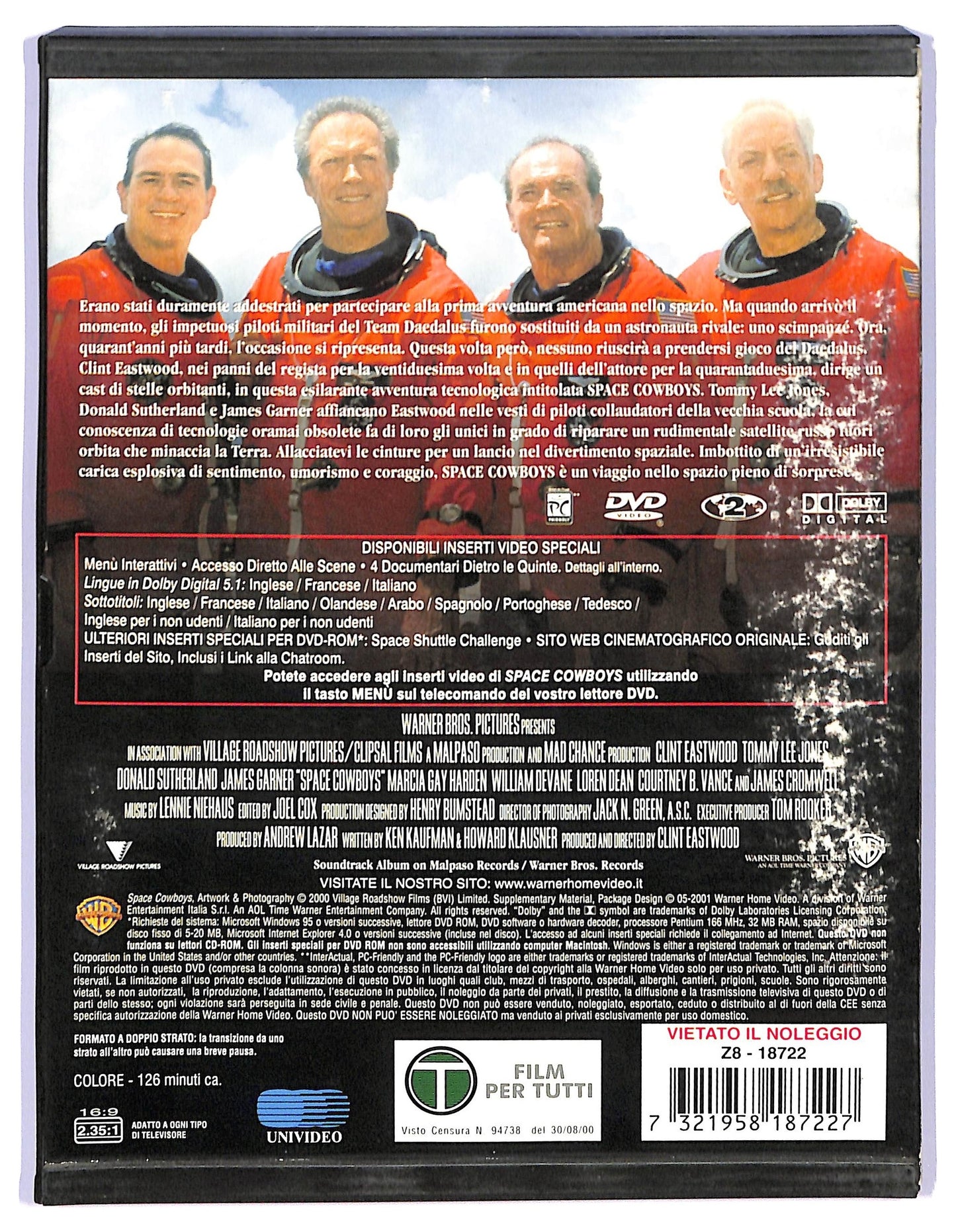 EBOND Space cowboys  SNAPPER DVD D739744