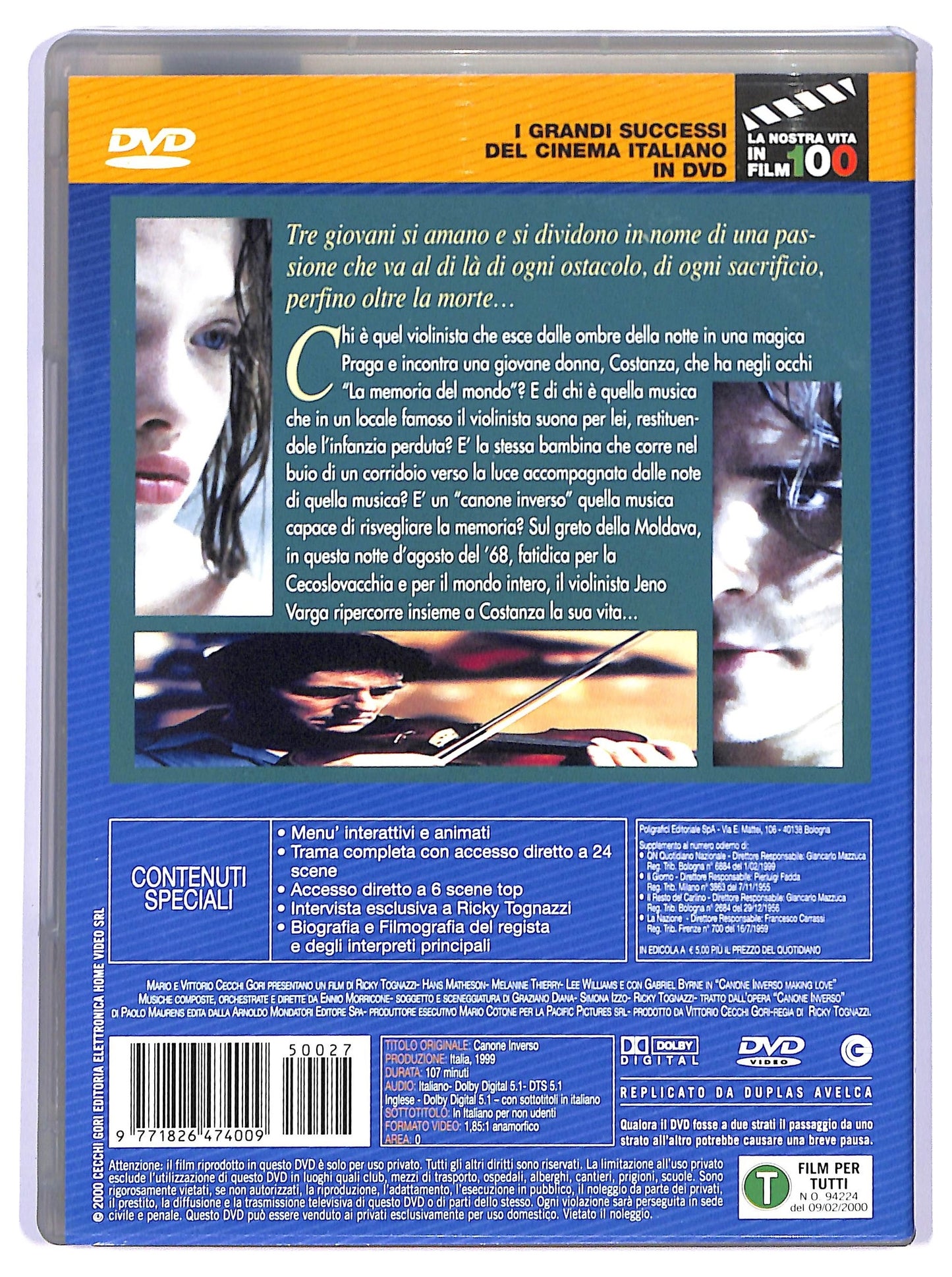 EBOND Canone inverso - Making Love EDITORIALE DVD D739805