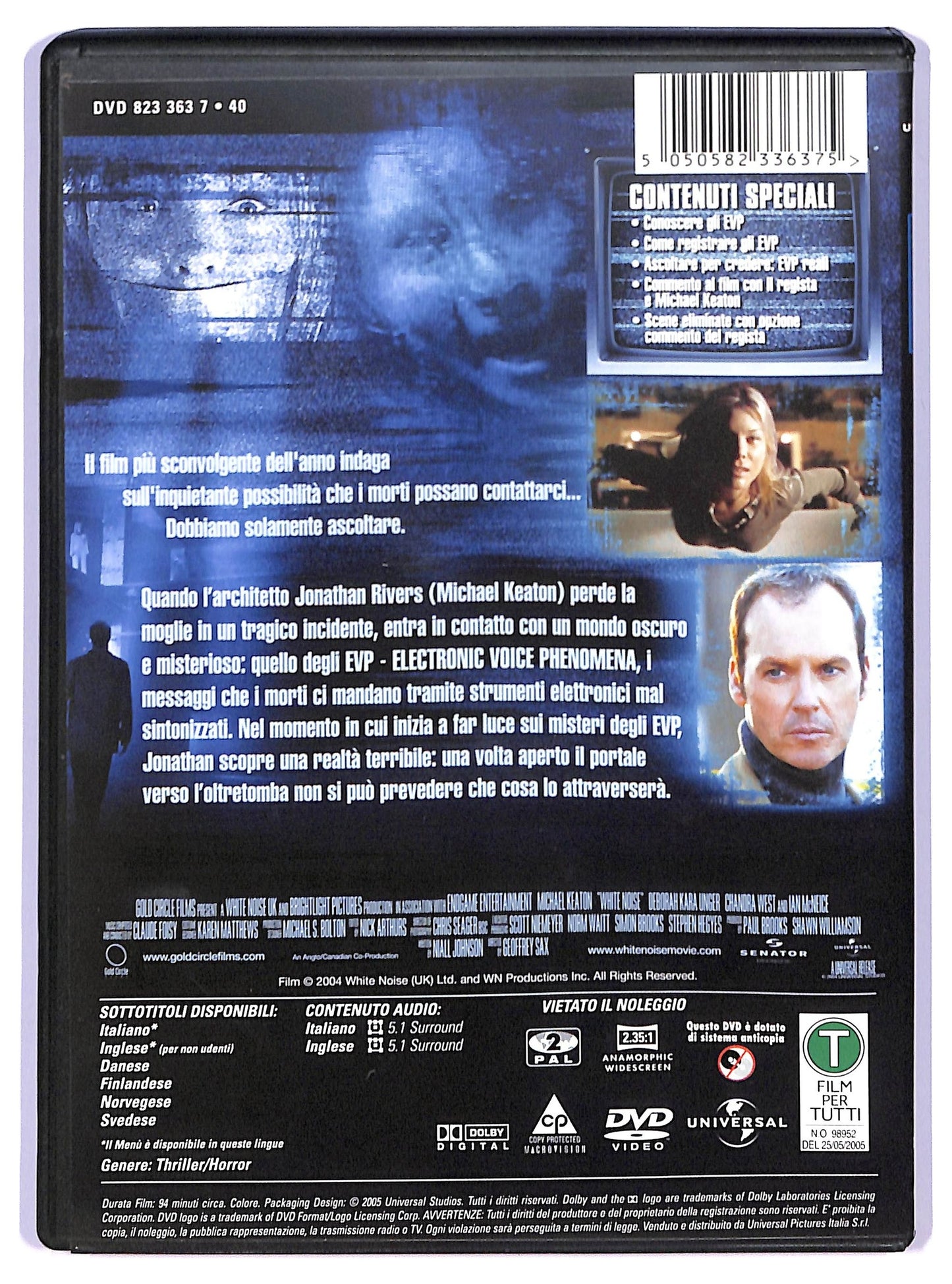 EBOND White Noise Con Michael Keaton DVD D739817