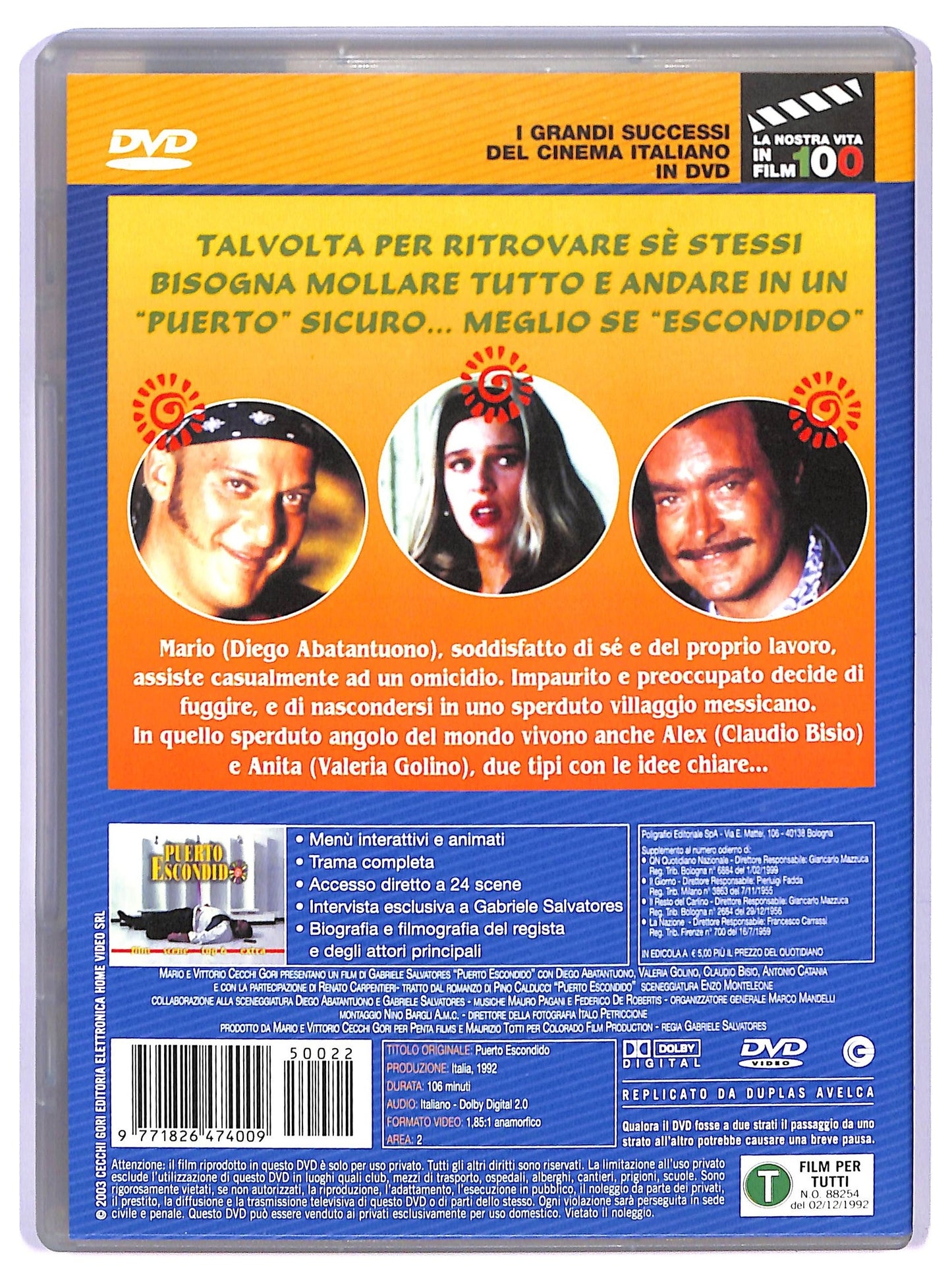 EBOND Puerto Escondido  EDITORIALE DVD D739831