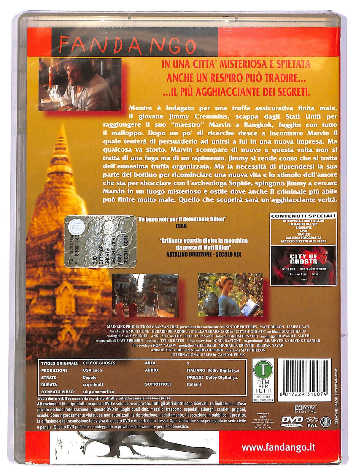 EBOND City of Ghosts Noleggio DVD D740019