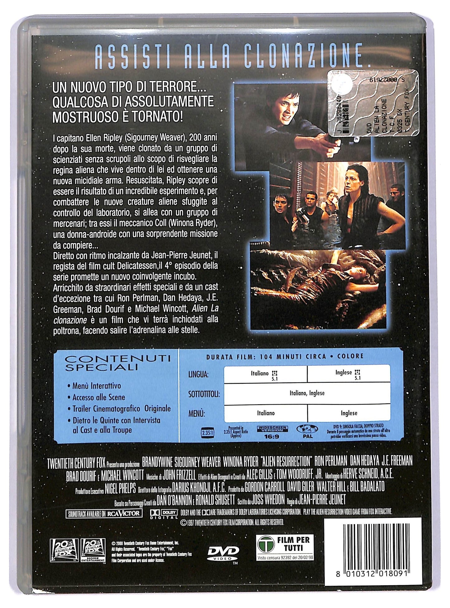 EBOND Alien - La Clonazione  DVD D740025