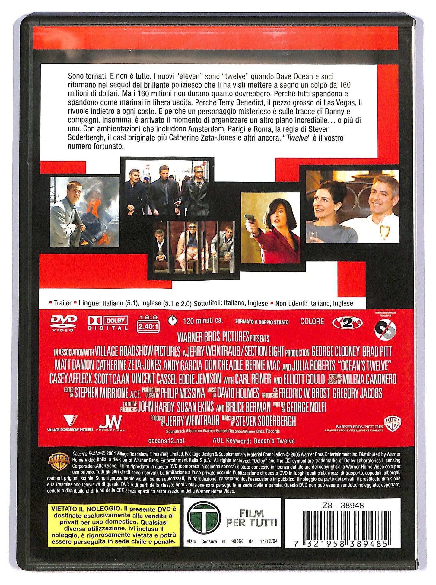 EBOND ocean's twelve DVD D740052
