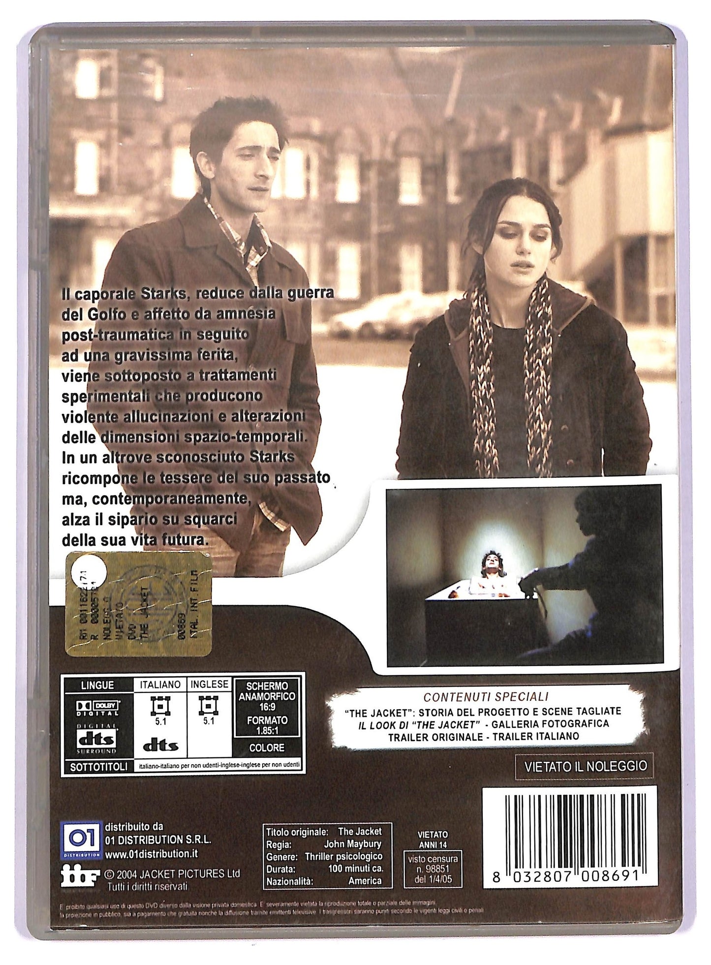 EBOND The Jacket DVD D740227