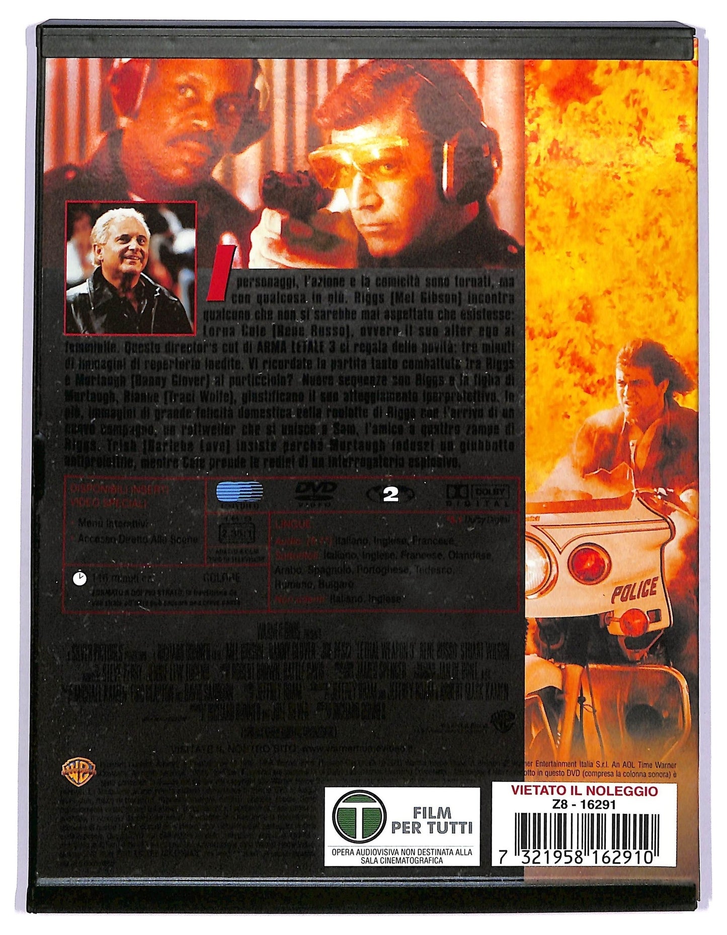 EBOND Arma letale 3 Director's Cut  SNAPPER DVD D740231